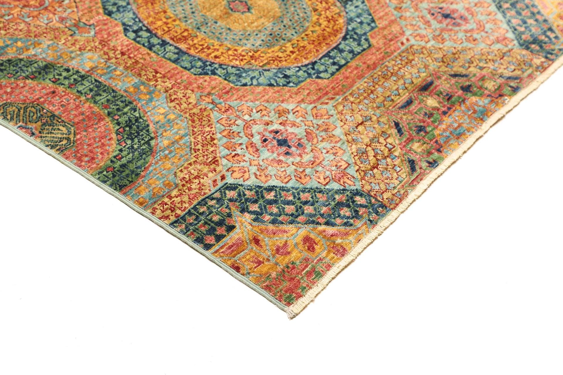 Handgeknüpfter Mamluk Orientteppich 204 × 299 cm