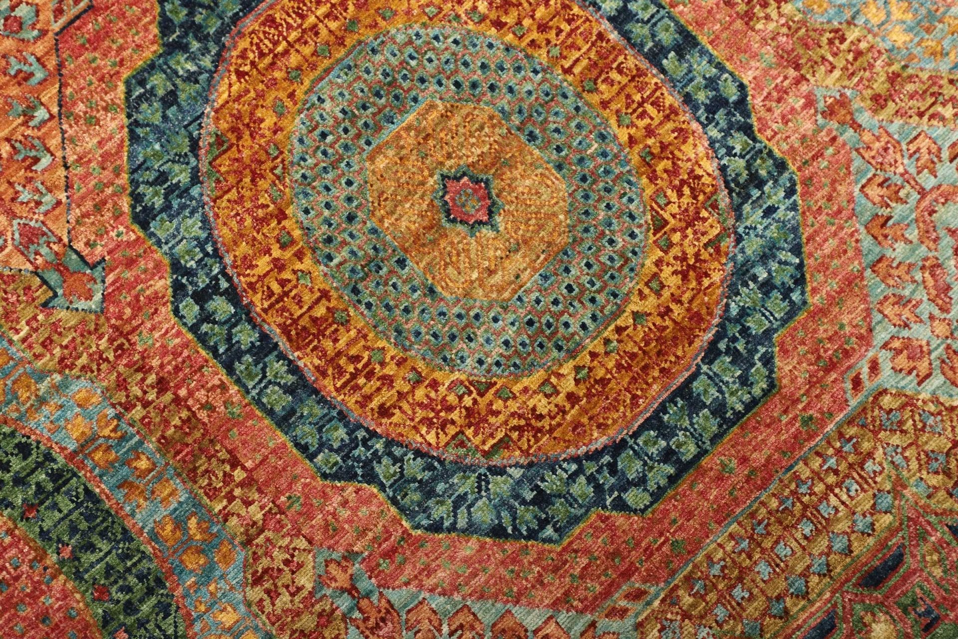 Handgeknüpfter Mamluk Orientteppich 204 × 299 cm
