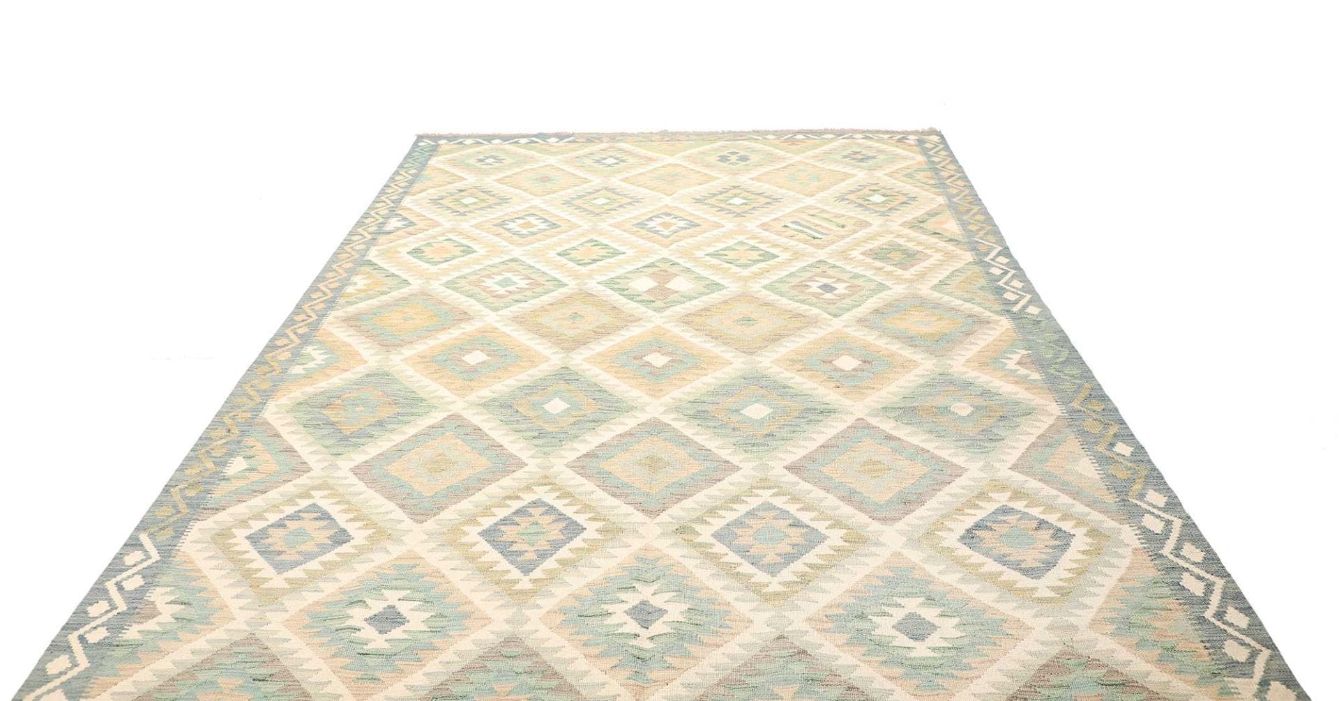 Kelim 203 × 291 cm aus Wolle, handgewebt