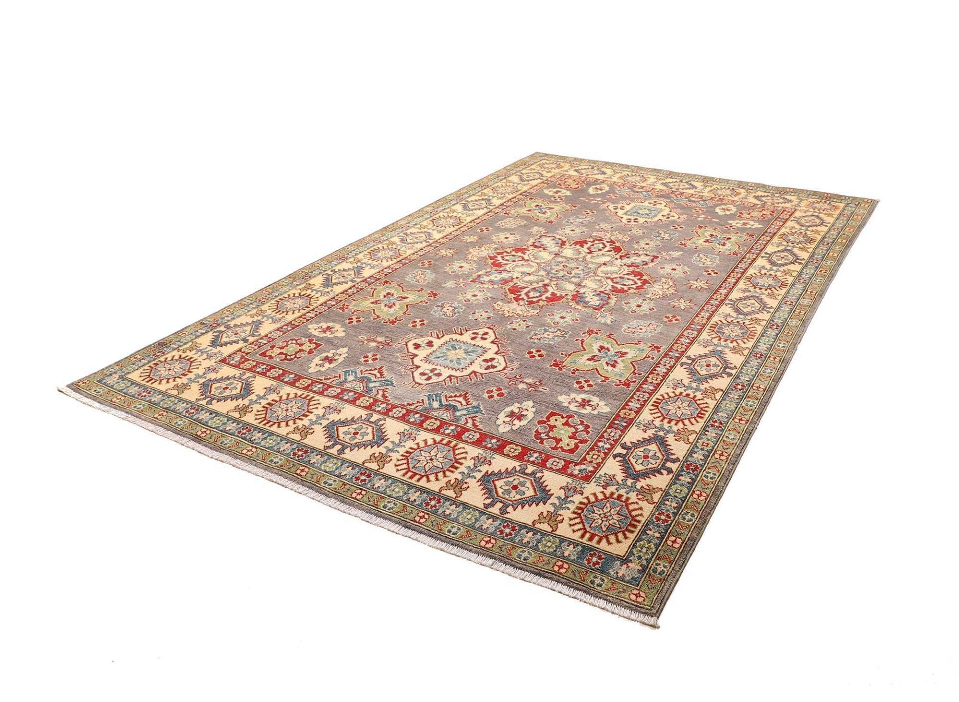 Kazak Orientteppich aus Afghanistan, 203 × 305 cm