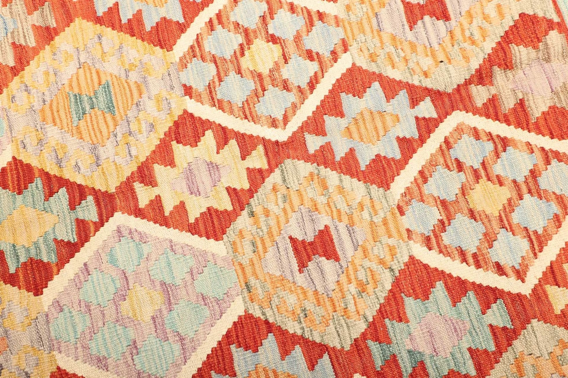 afghanischer-kelim-teppich-209-x-290-cm-handgewebt-geometrisch-3 Kelim 209 × 290 cm aus Wolle, handgewebt