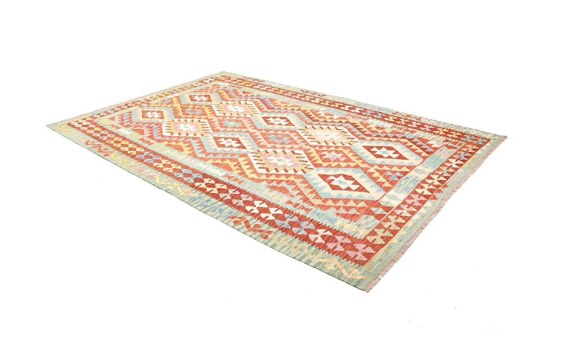 Kelim 208 × 299 cm aus Wolle, handgewebt