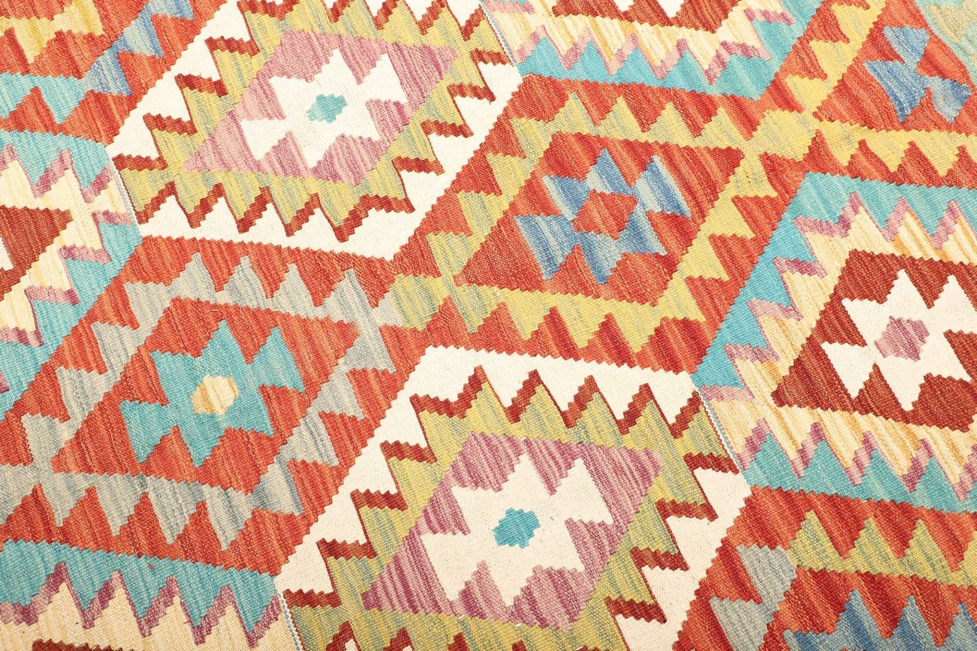 Kelim 208 × 299 cm aus Wolle, handgewebt