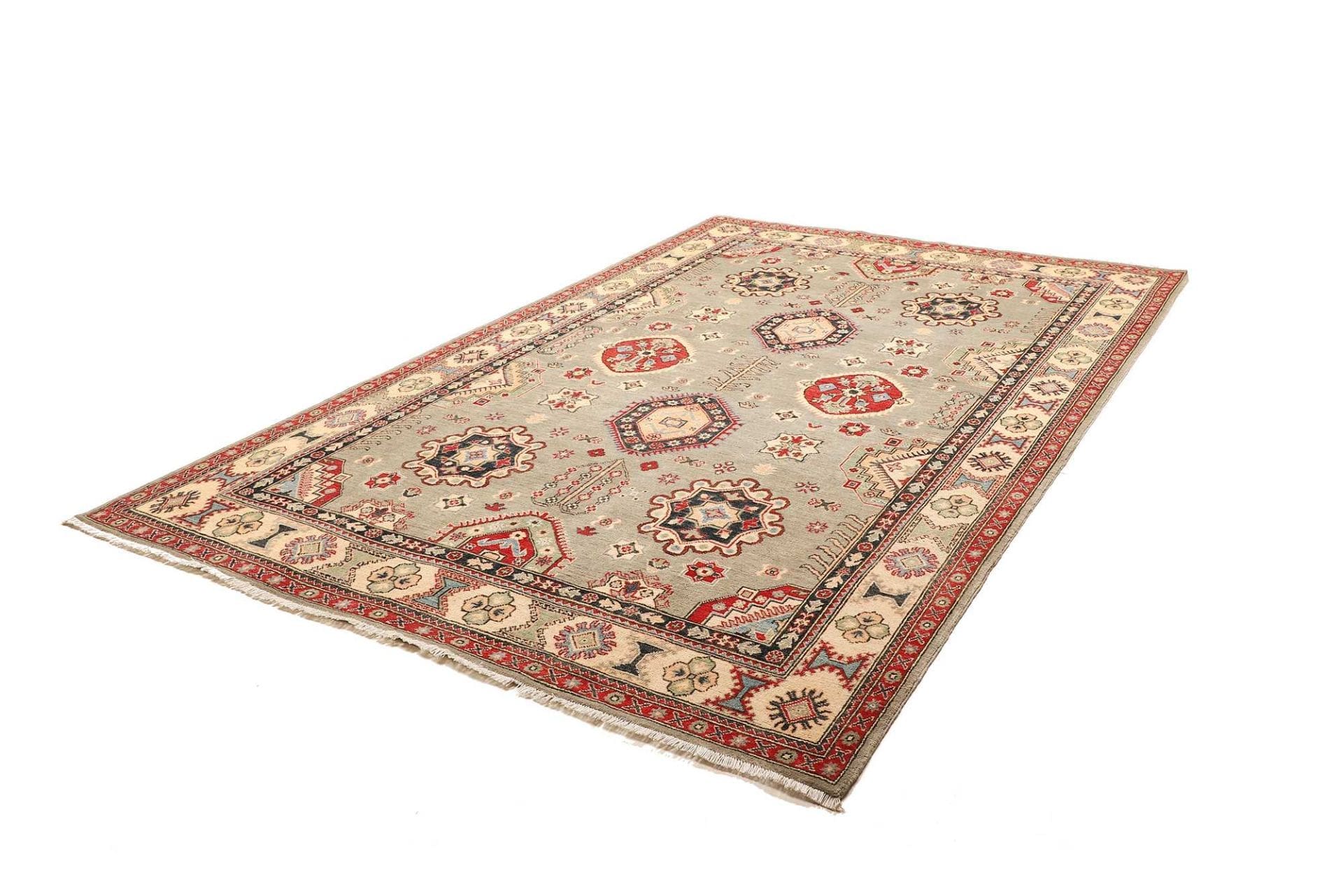 Handgeknüpfter Kazak Orientteppich, 204 × 297 cm, Wolle