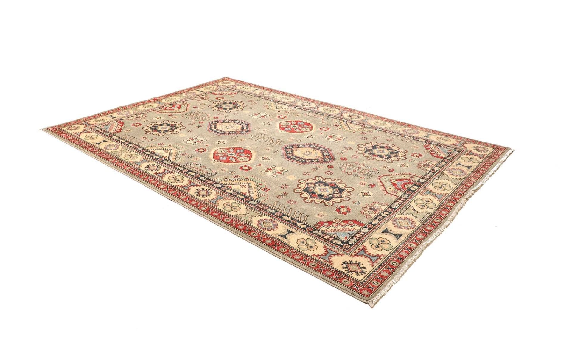 Handgeknüpfter Kazak Orientteppich, 204 × 297 cm, Wolle
