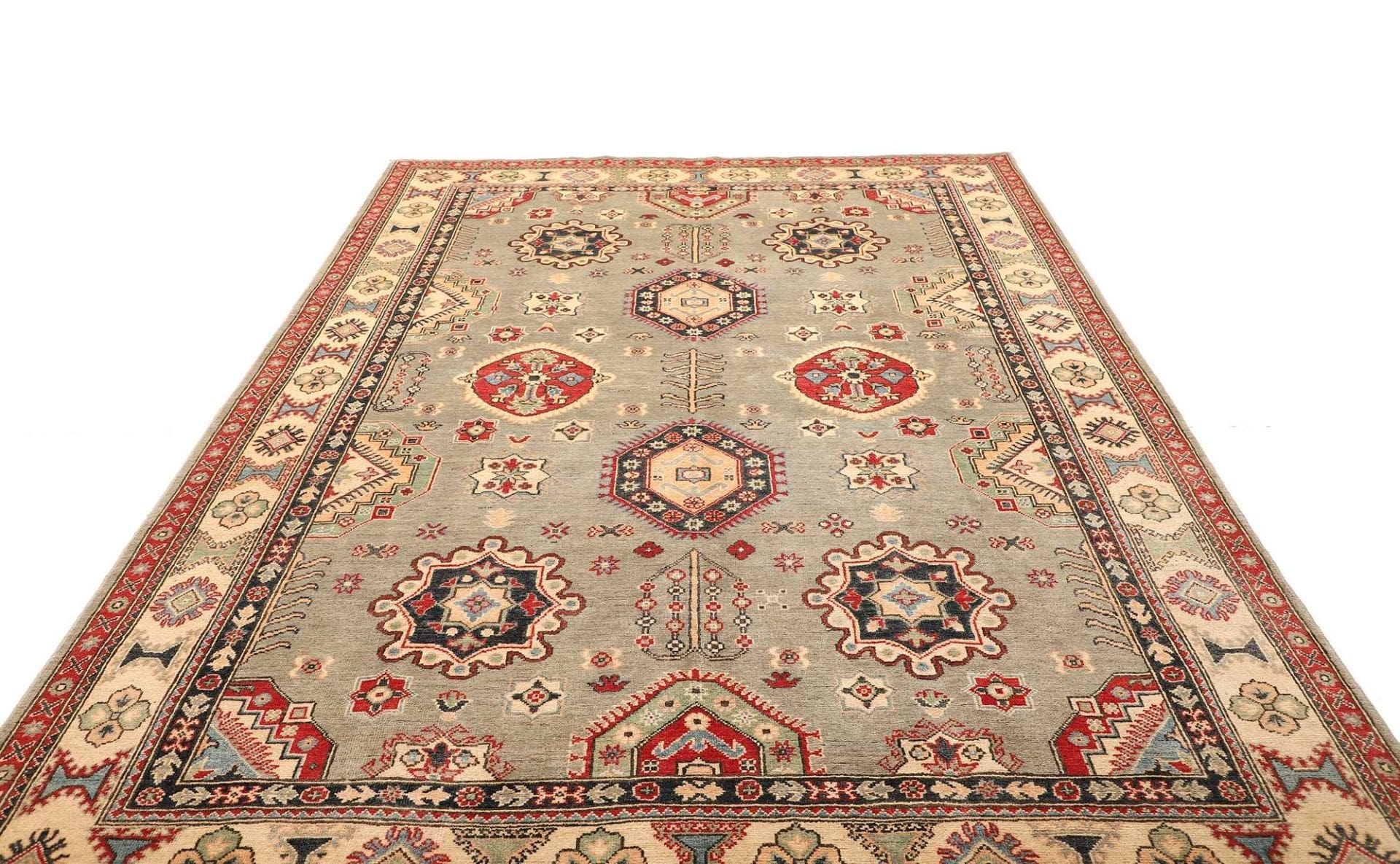 Handgeknüpfter Kazak Orientteppich, 204 × 297 cm, Wolle
