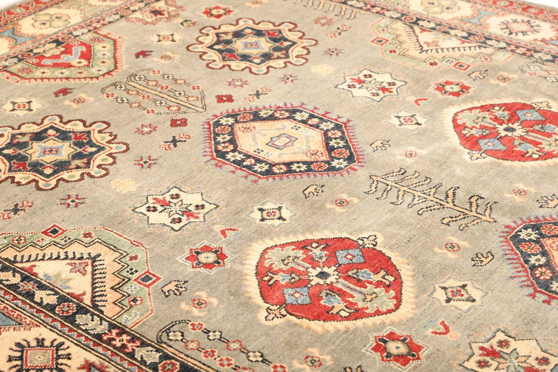 Handgeknüpfter Kazak Orientteppich, 204 × 297 cm, Wolle