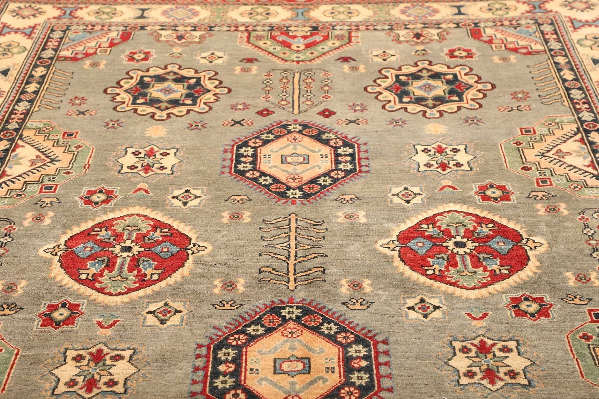 Handgeknüpfter Kazak Orientteppich, 204 × 297 cm, Wolle