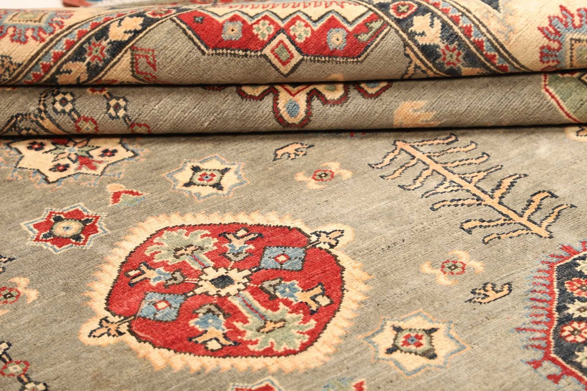Handgeknüpfter Kazak Orientteppich, 204 × 297 cm, Wolle