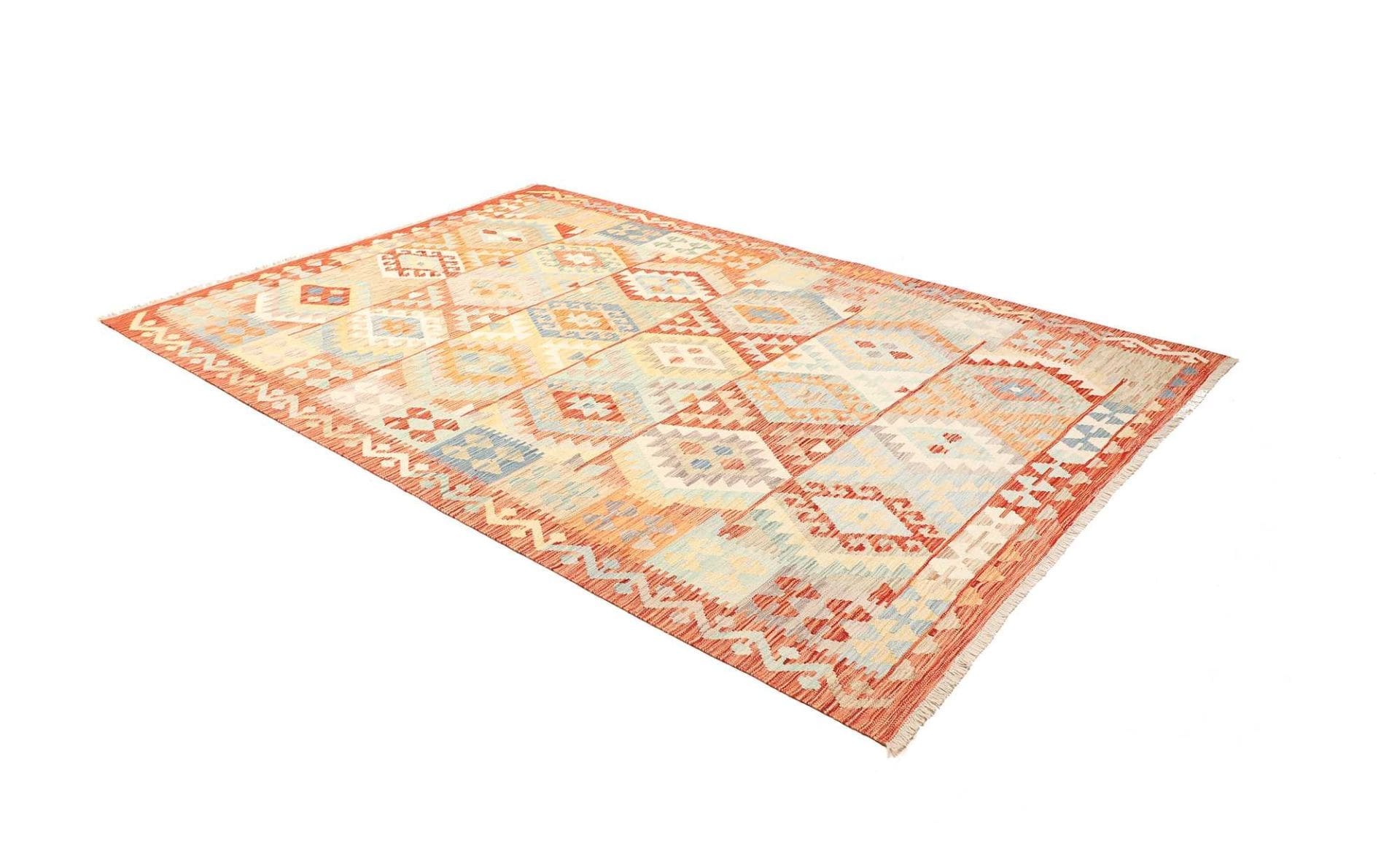 Handgewebter Kelim, 200 × 290 cm, Wolle