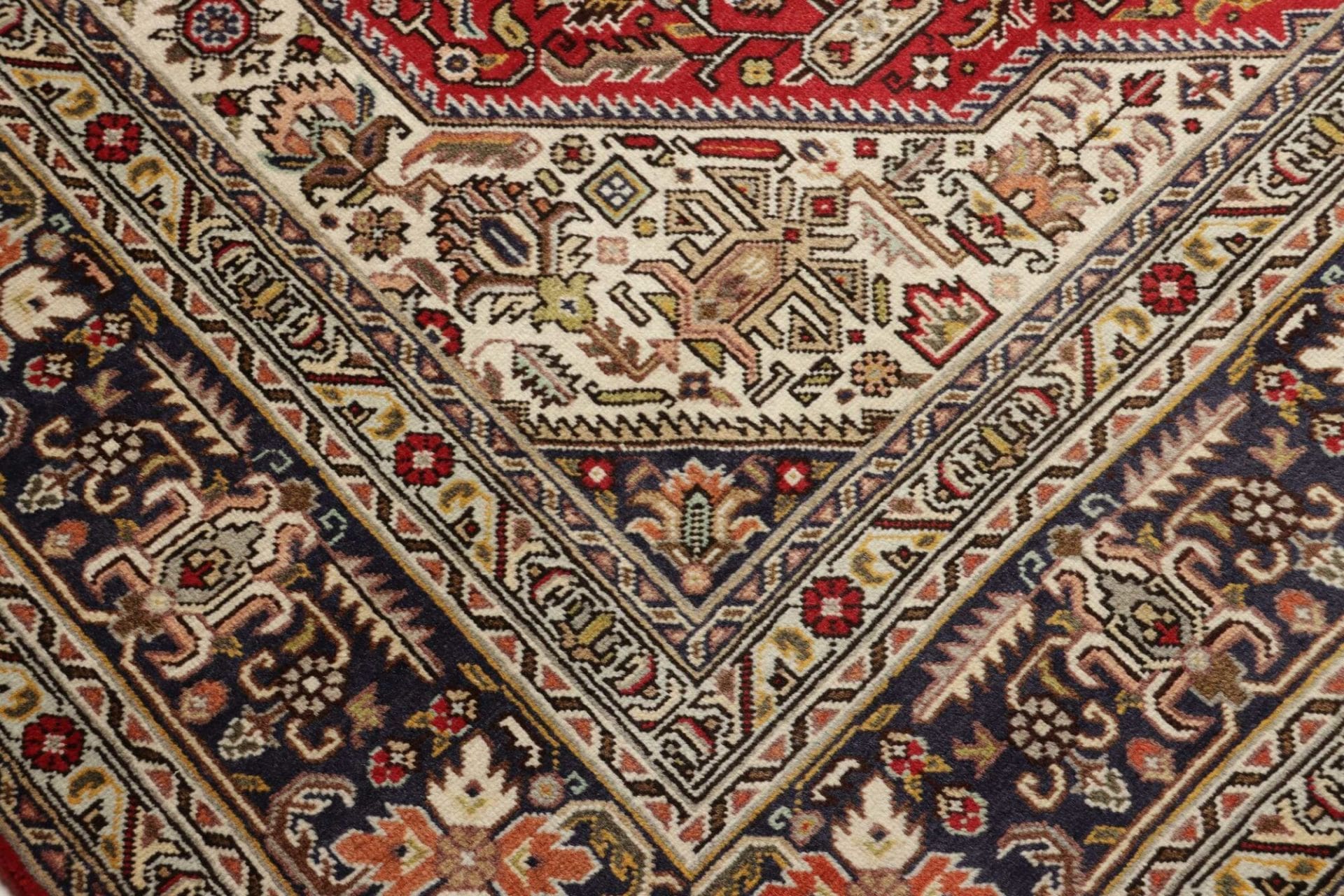 Handgeknüpfter Täbriz Perserteppich, 206 × 300 cm, Wolle