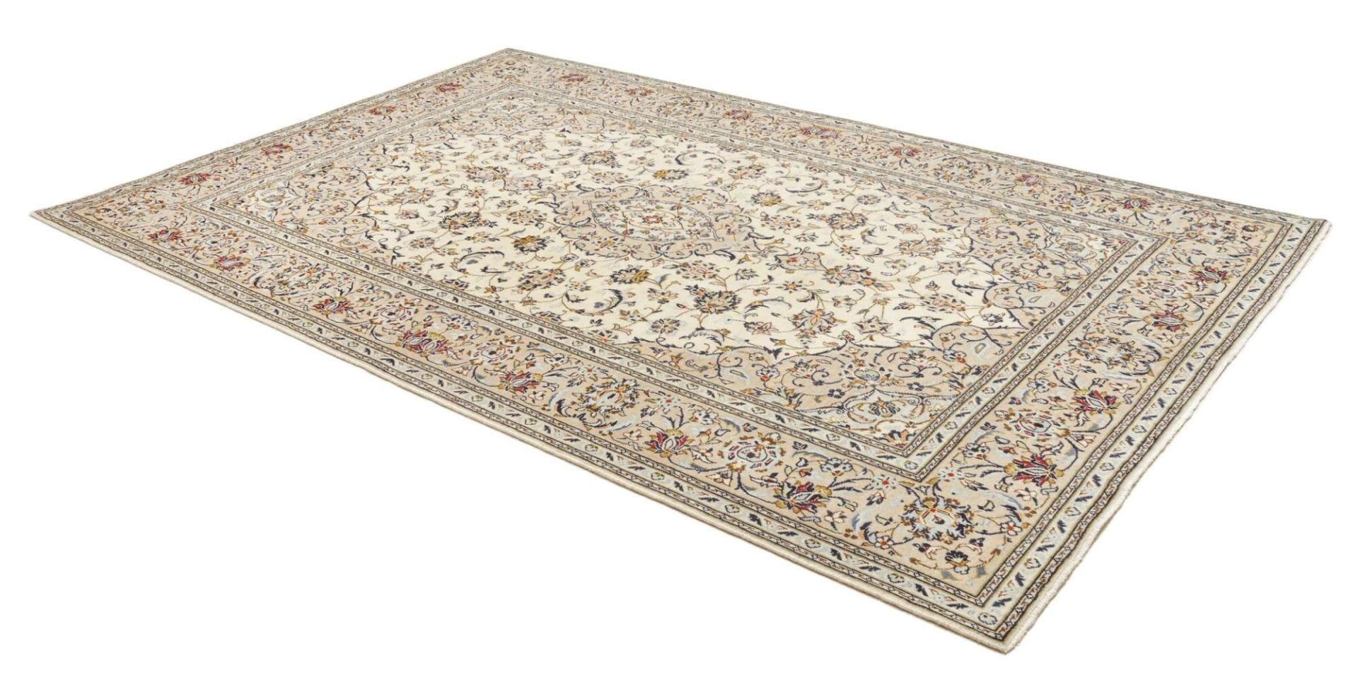Handgeknüpfter Kashan Perserteppich 193 × 298 cm