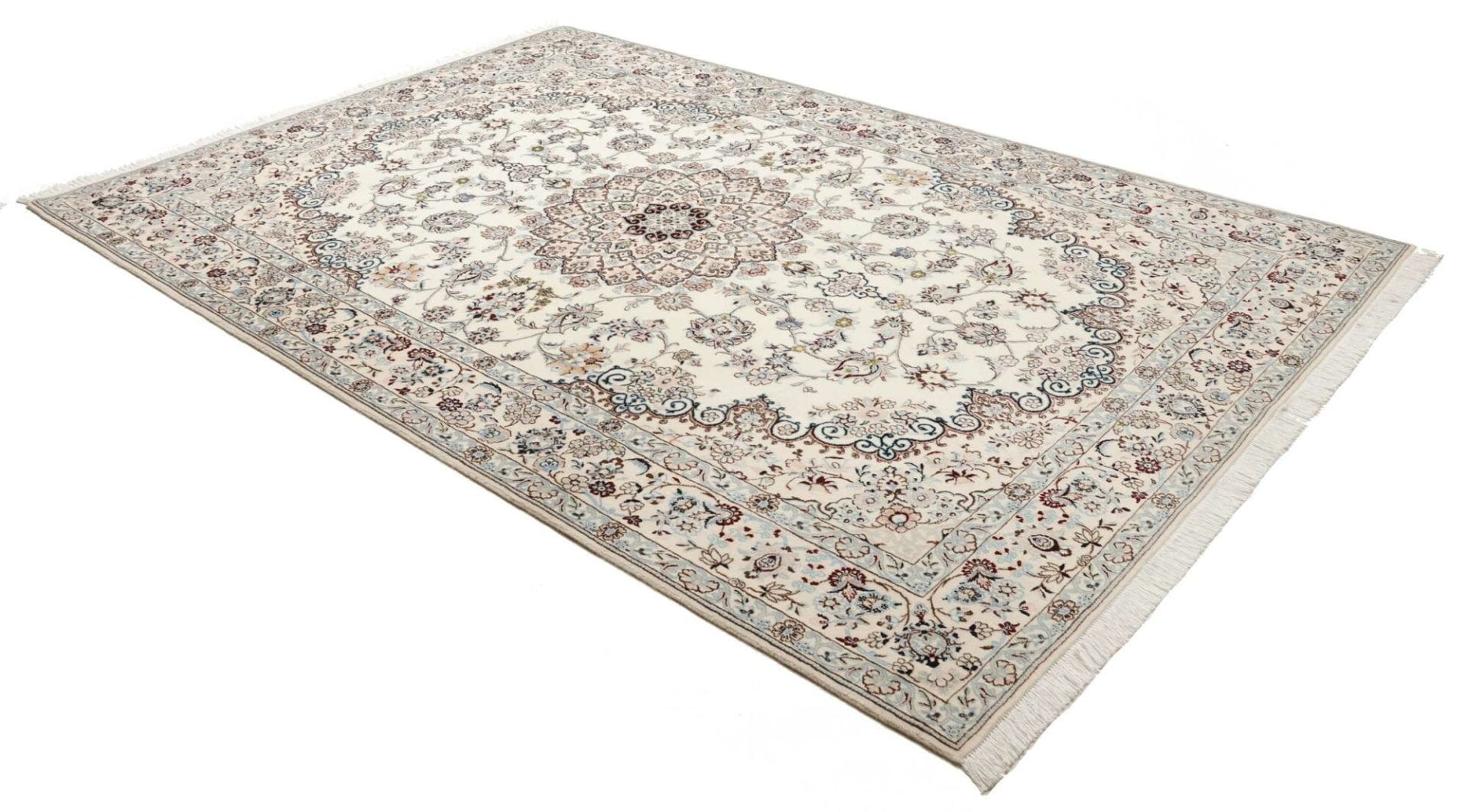 Handgeknüpfter Nain Perserteppich 203 × 300 cm
