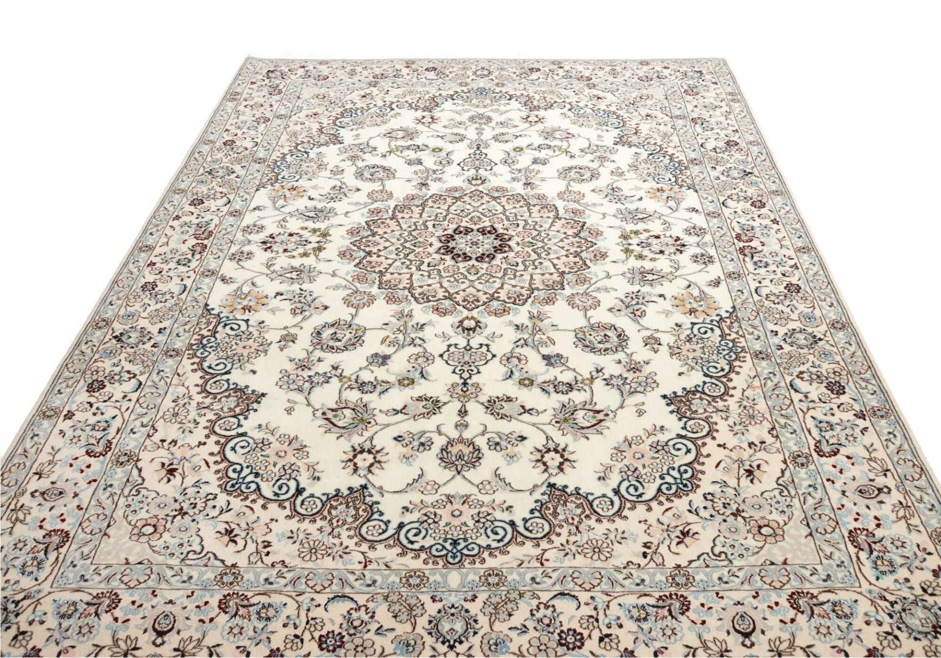 Handgeknüpfter Nain Perserteppich 203 × 300 cm