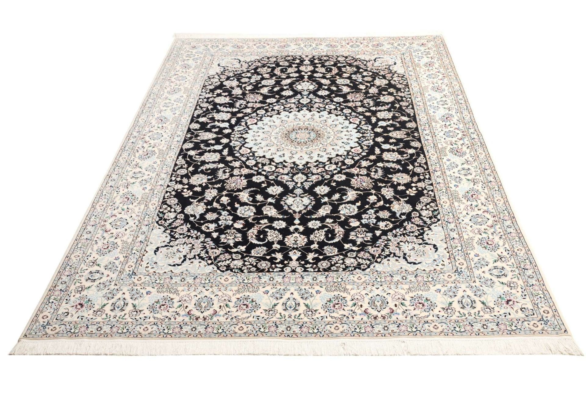 Handgeknüpfter Nain Perserteppich, 216 × 314 cm, Wolle