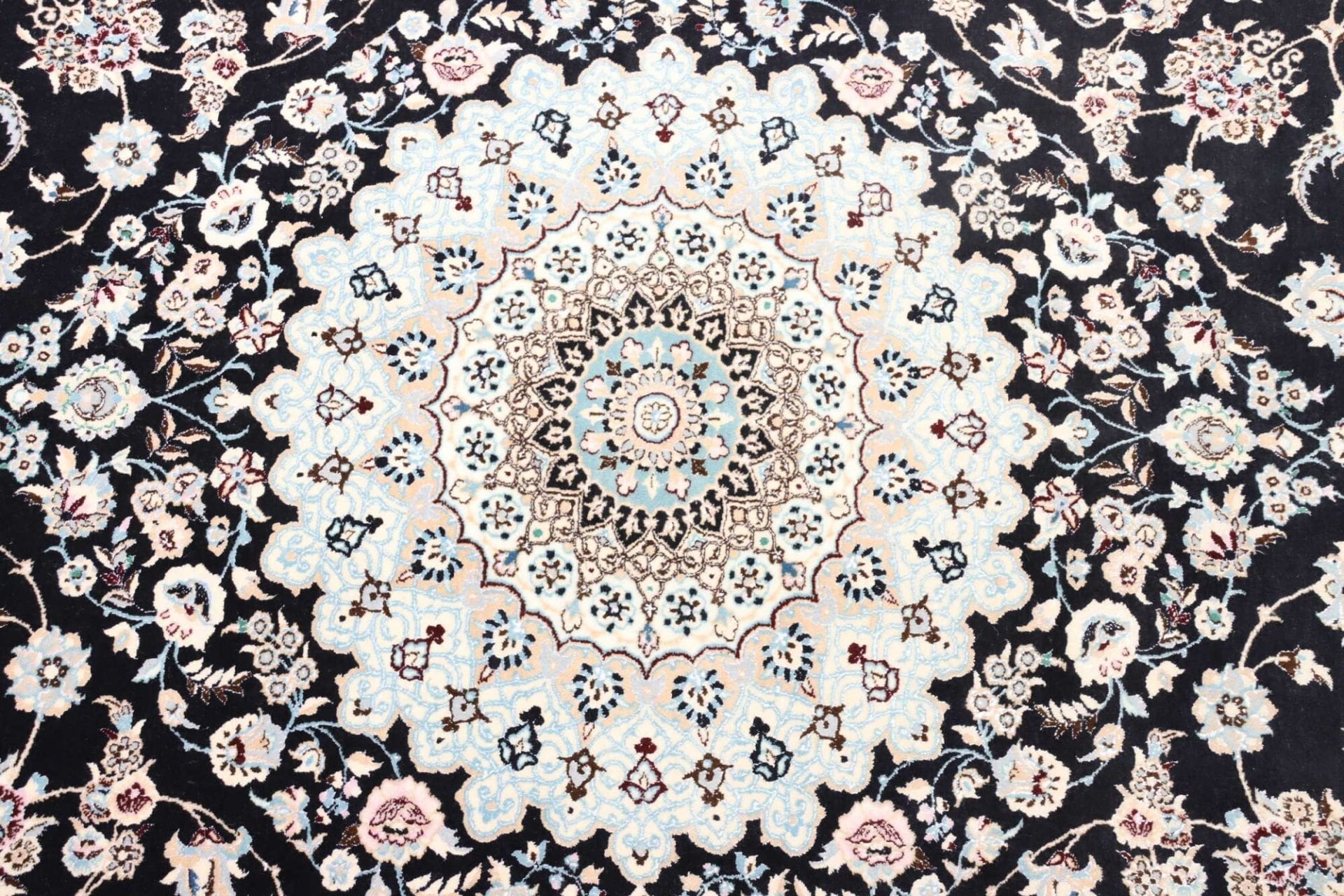 Handgeknüpfter Nain Perserteppich, 216 × 314 cm, Wolle