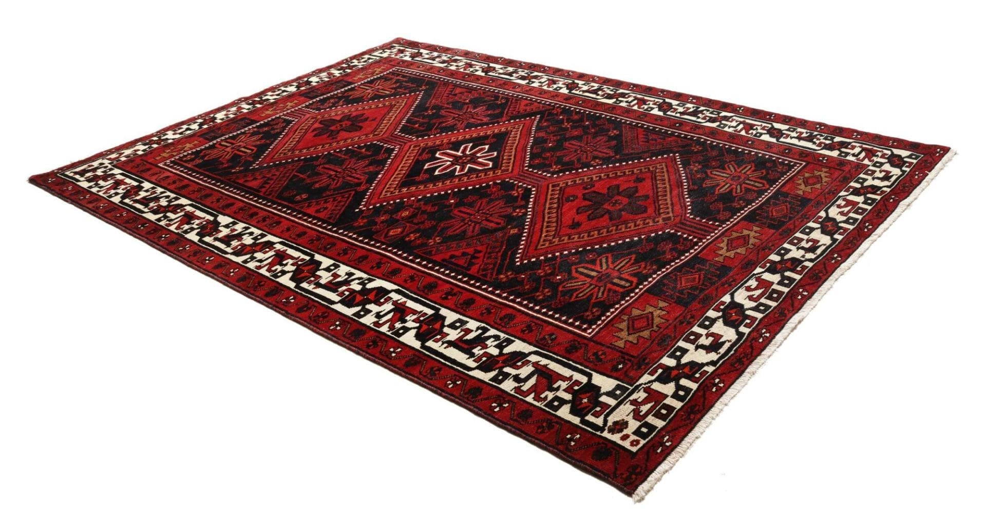 Loribaft Perserteppich 225 × 303 cm aus Wolle, handgeknüpft