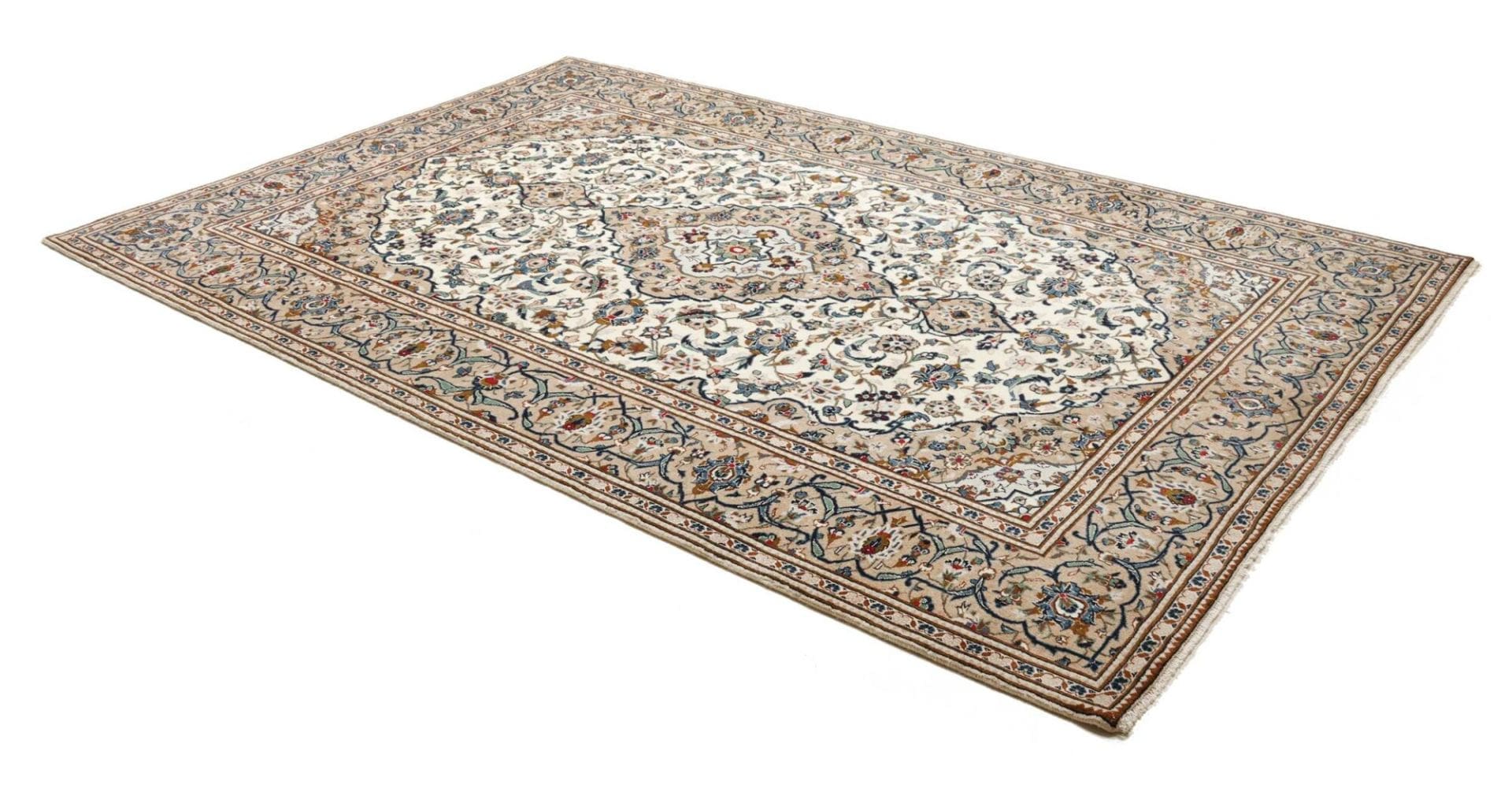 Kashan Perserteppich aus Iran, 200 × 306 cm