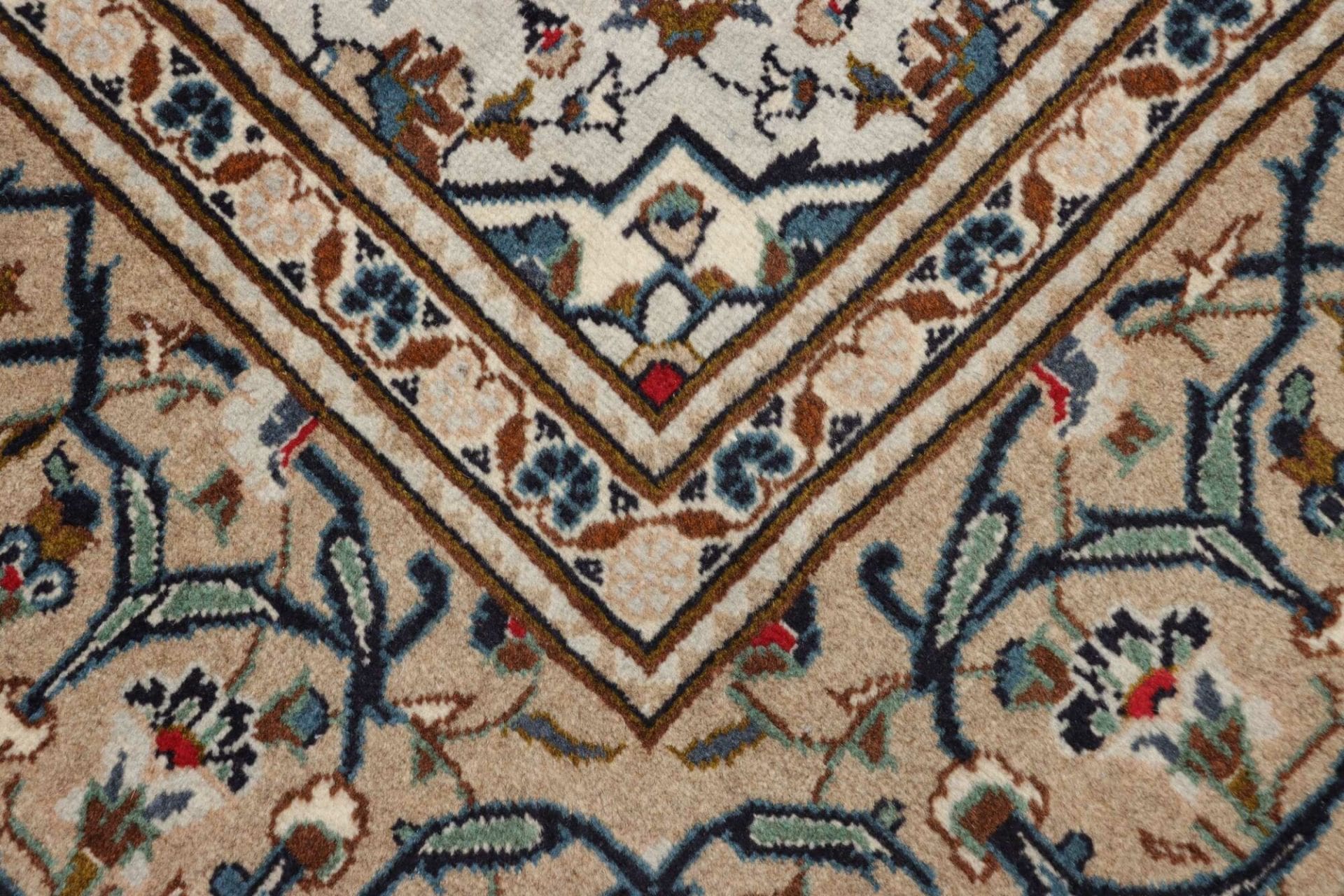 Kashan Perserteppich aus Iran, 200 × 306 cm