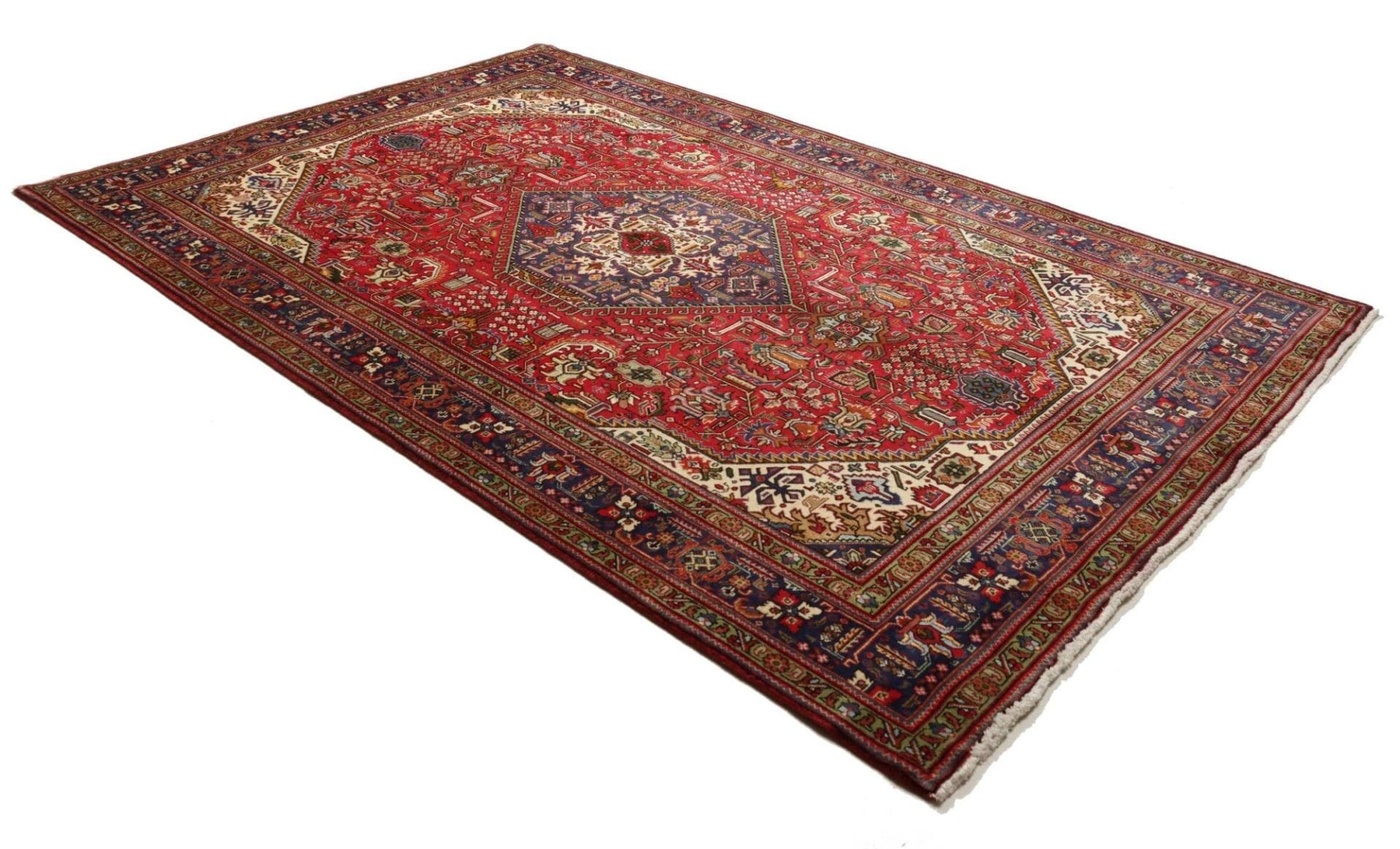 Täbriz Perserteppich 203 × 308 cm aus Wolle, handgeknüpft