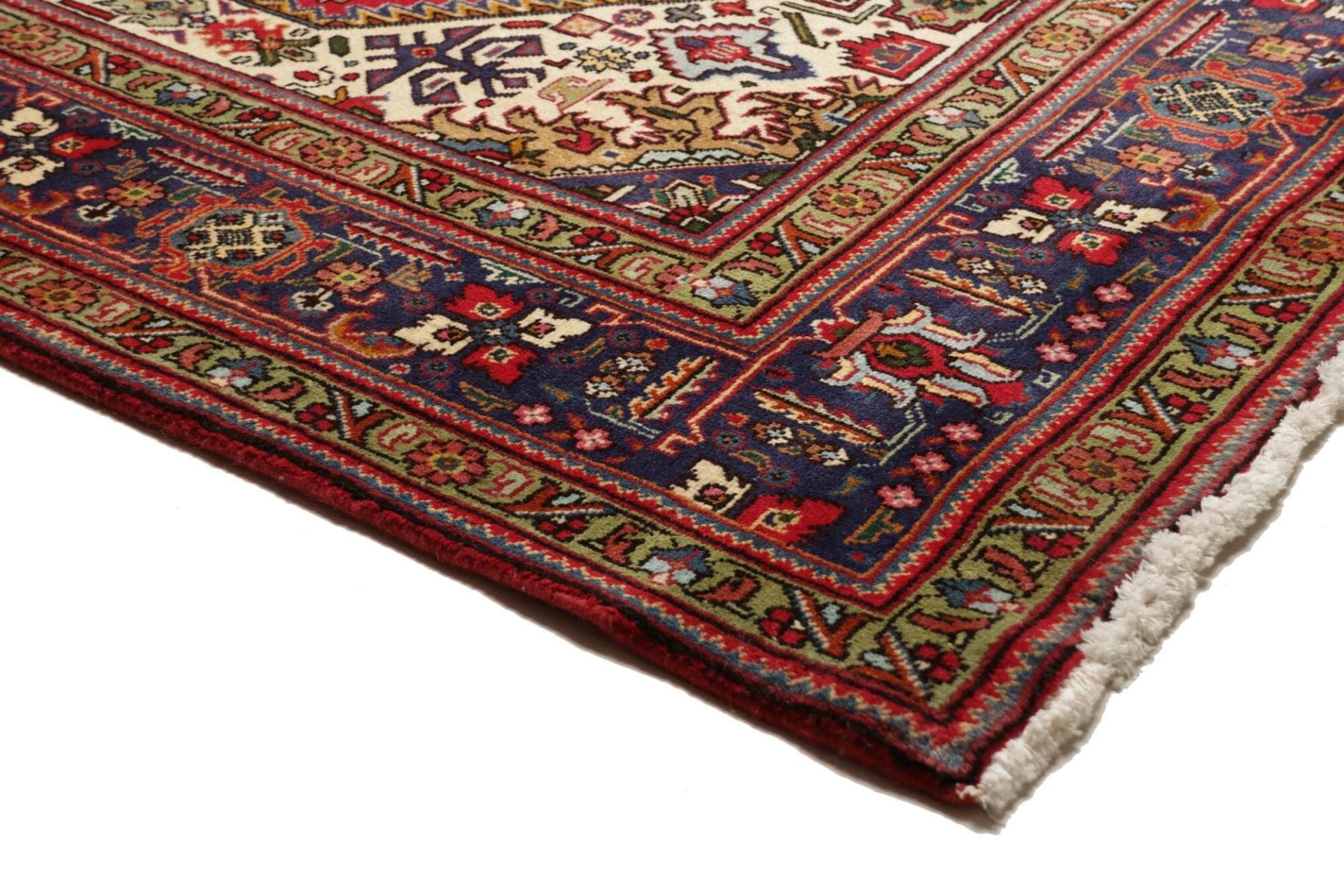 Täbriz Perserteppich 203 × 308 cm aus Wolle, handgeknüpft