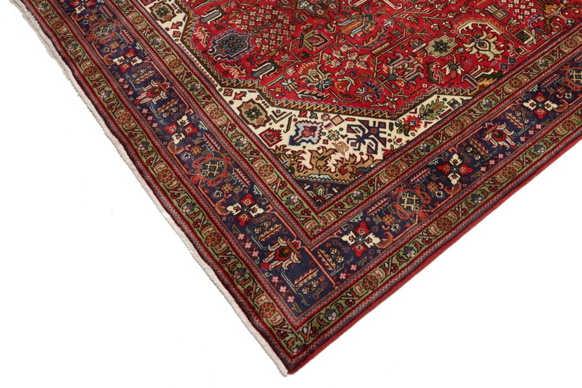 Täbriz Perserteppich 203 × 308 cm aus Wolle, handgeknüpft