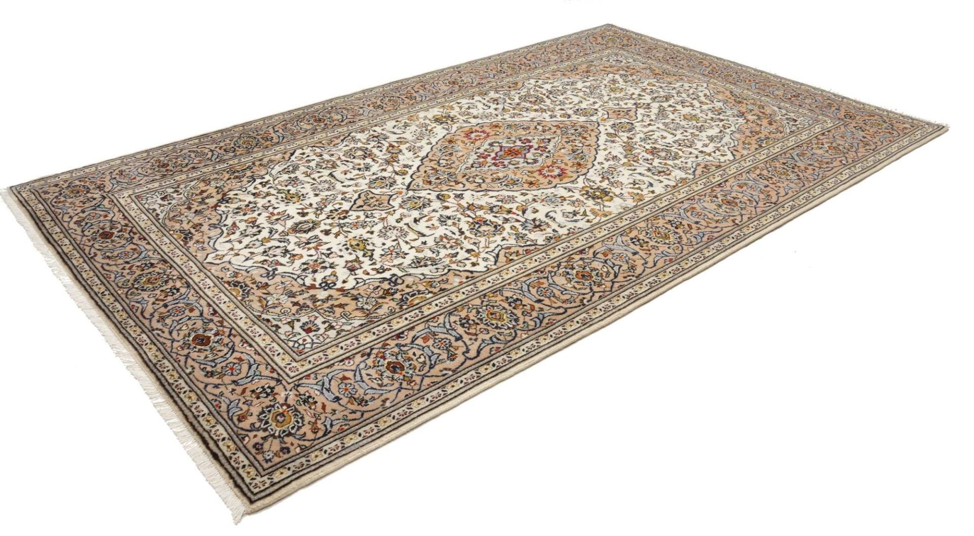 Kashan Perserteppich aus Iran, 198 × 315 cm