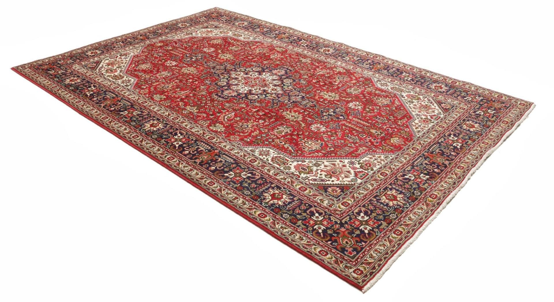 Handgeknüpfter Täbriz Perserteppich 203 × 300 cm