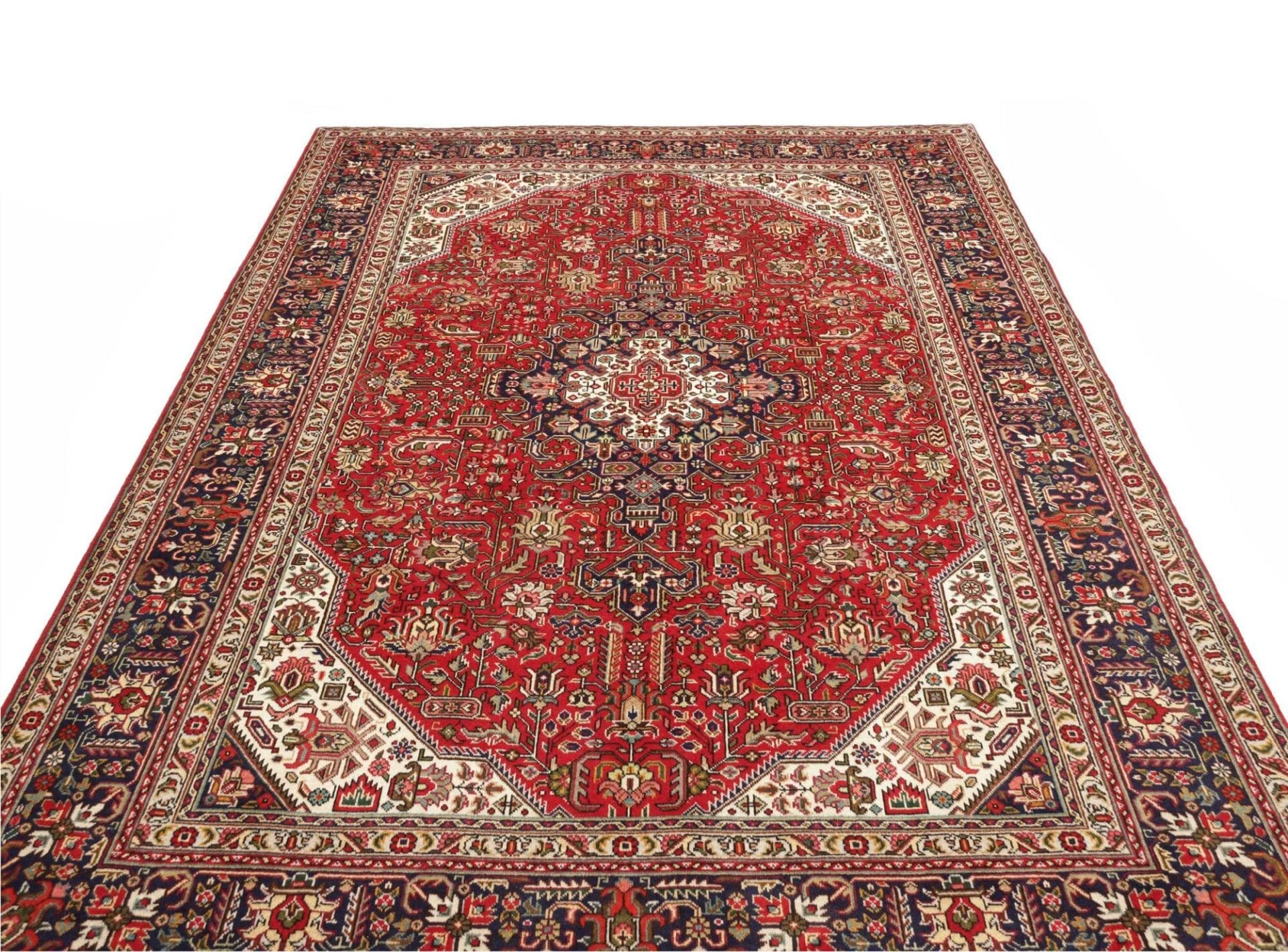 Handgeknüpfter Täbriz Perserteppich 203 × 300 cm