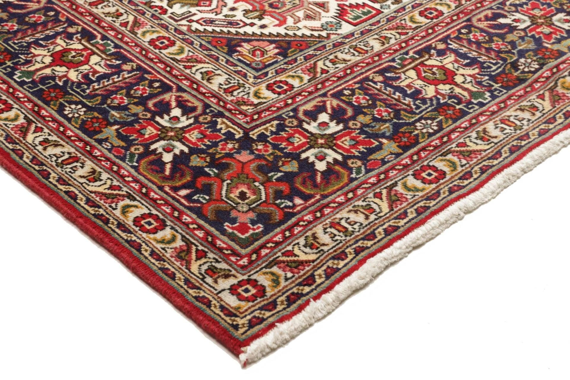 Handgeknüpfter Täbriz Perserteppich 203 × 300 cm