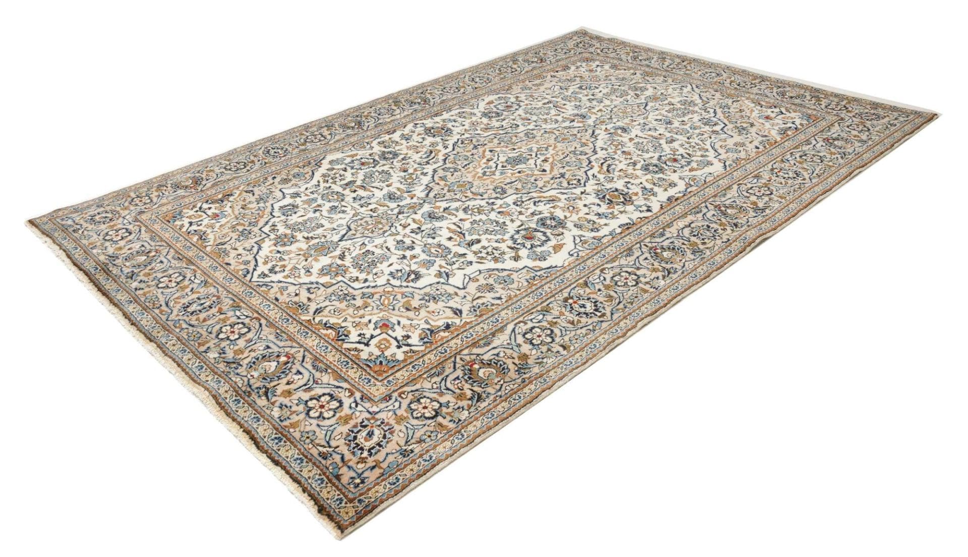 Kashan Perserteppich aus Iran, 203 × 304 cm