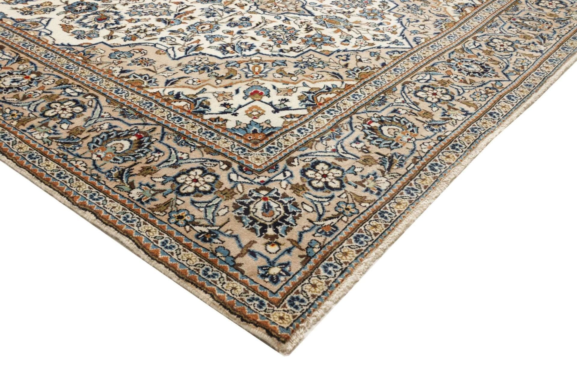 Kashan Perserteppich aus Iran, 203 × 304 cm