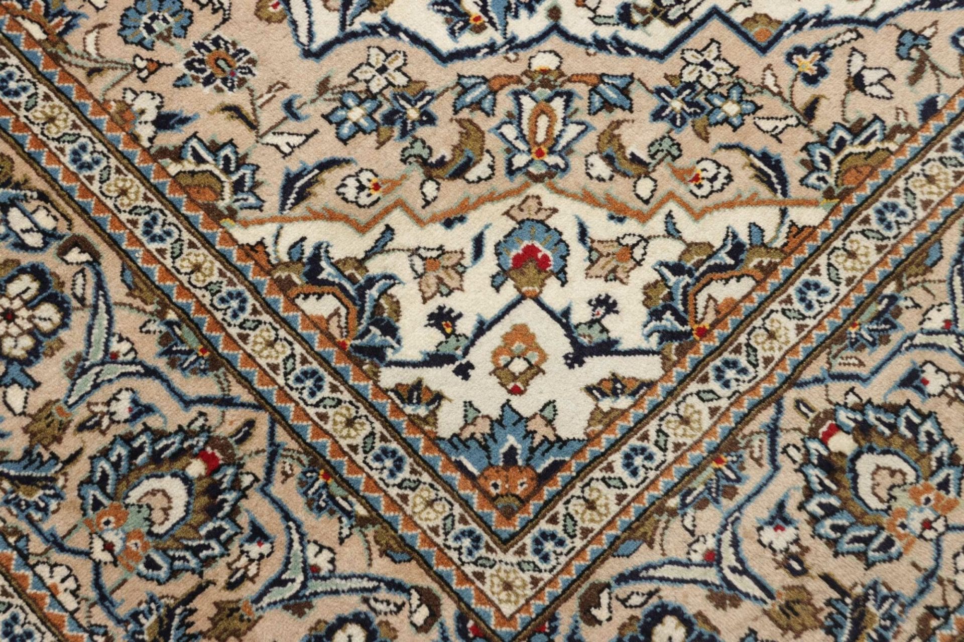 Kashan Perserteppich aus Iran, 203 × 304 cm