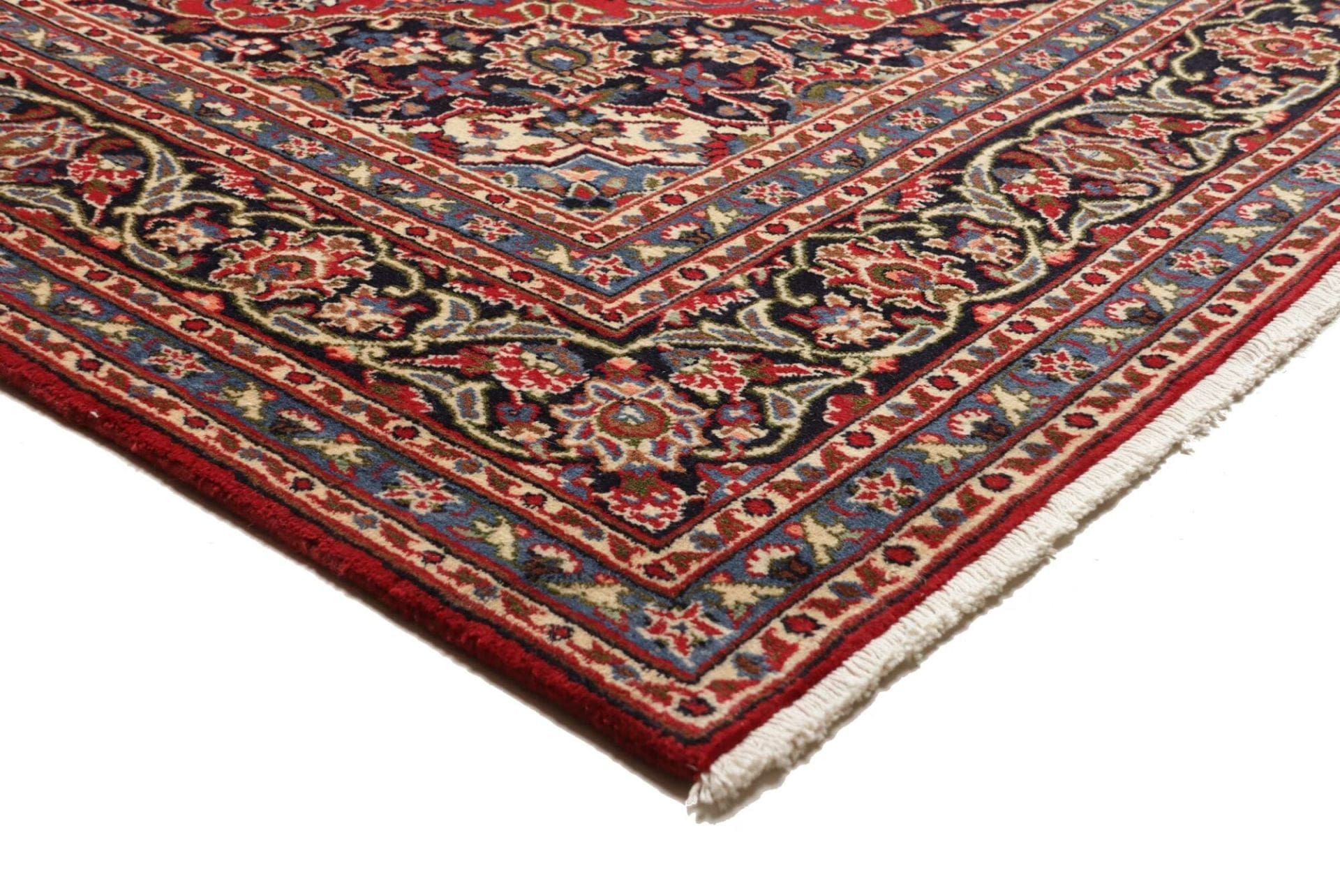 Kashan Perserteppich aus Iran, 199 × 301 cm