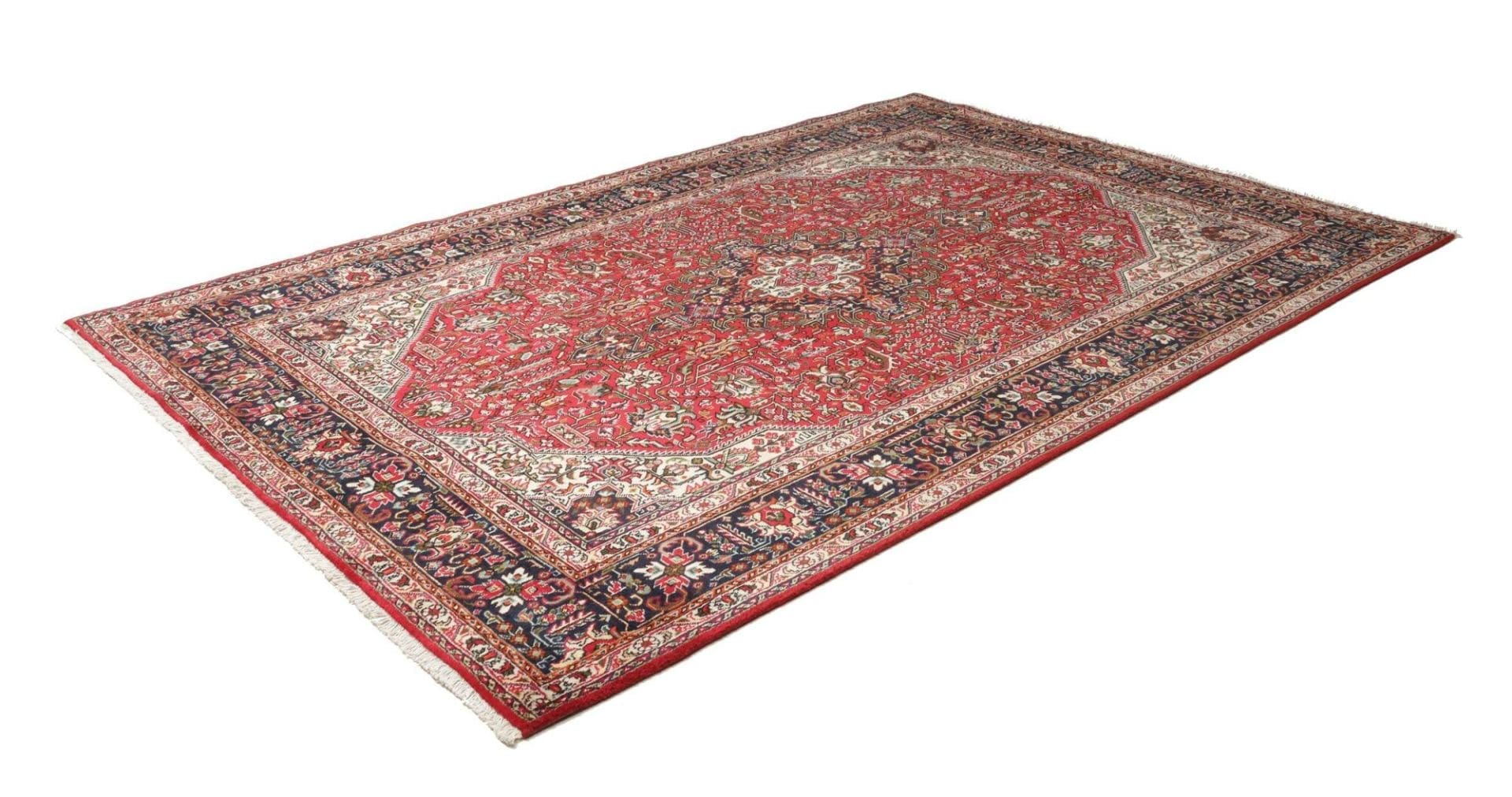 Handgeknüpfter Täbriz Perserteppich 209 × 300 cm