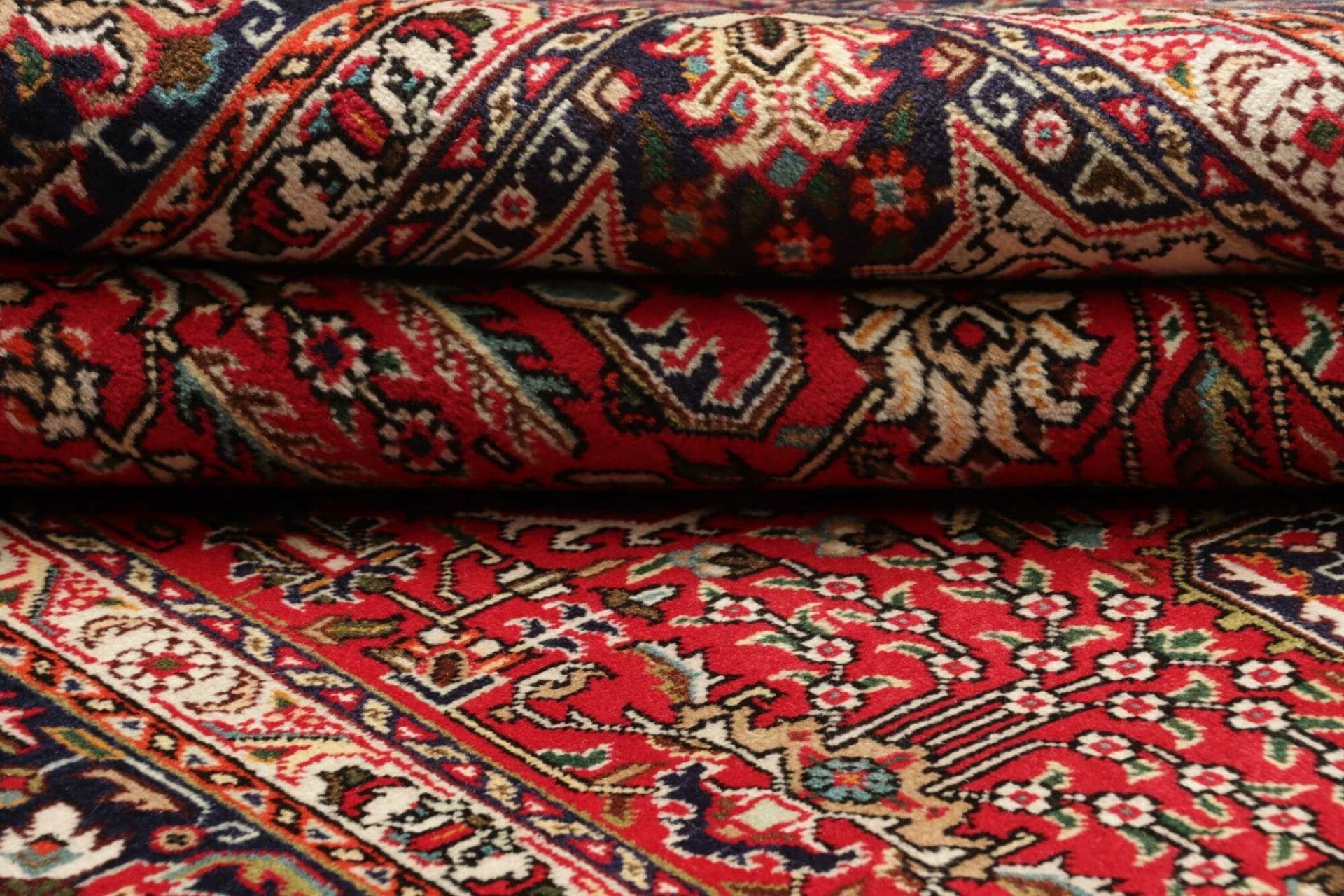 Handgeknüpfter Täbriz Perserteppich 209 × 300 cm