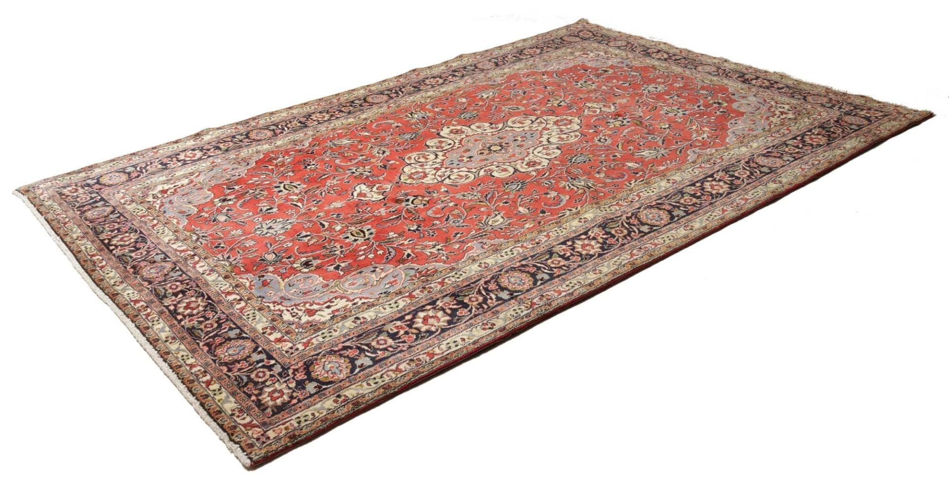 Hamadan Herati Perserteppich aus Iran, 213 × 324 cm