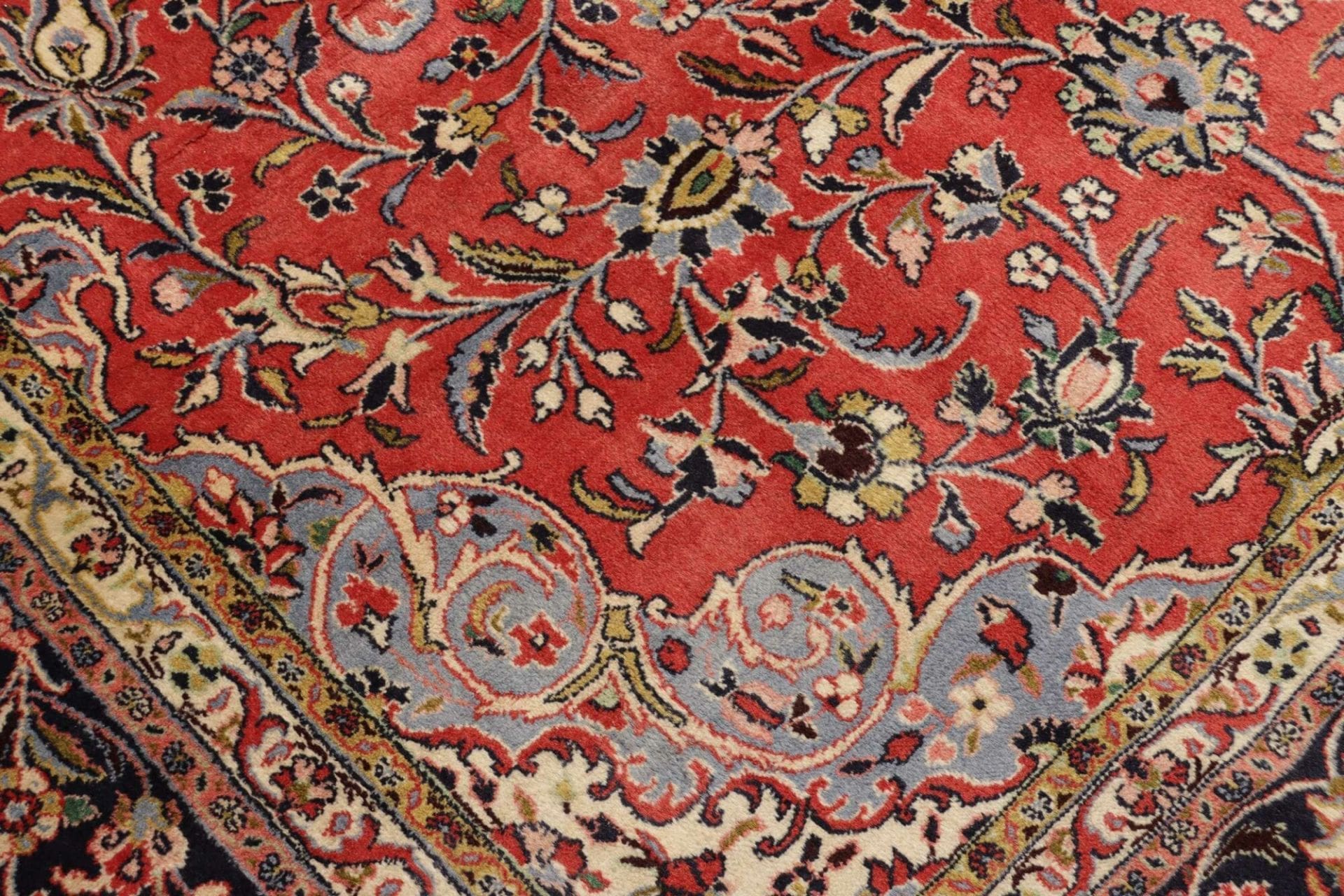 Hamadan Herati Perserteppich aus Iran, 213 × 324 cm