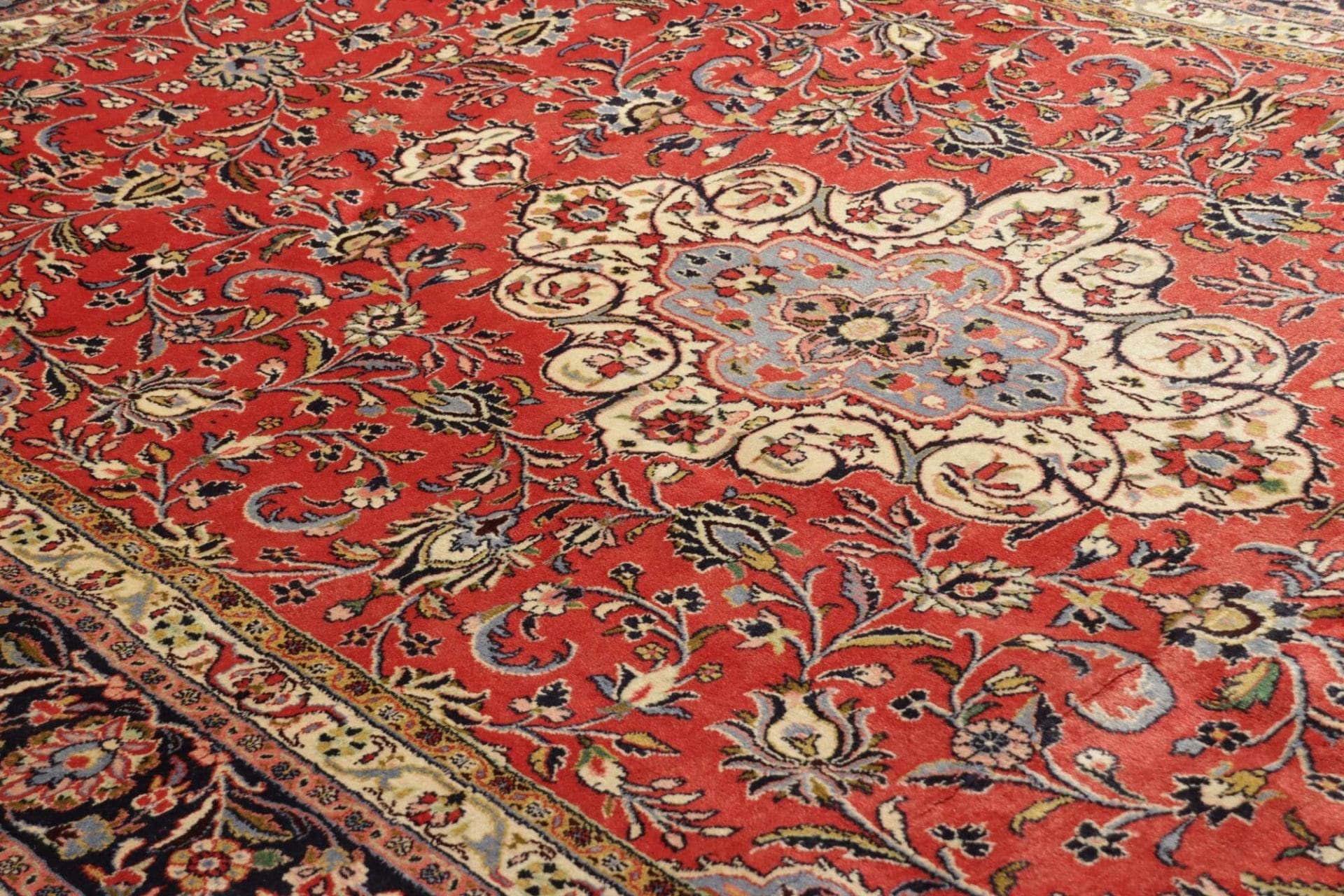 Hamadan Herati Perserteppich aus Iran, 213 × 324 cm