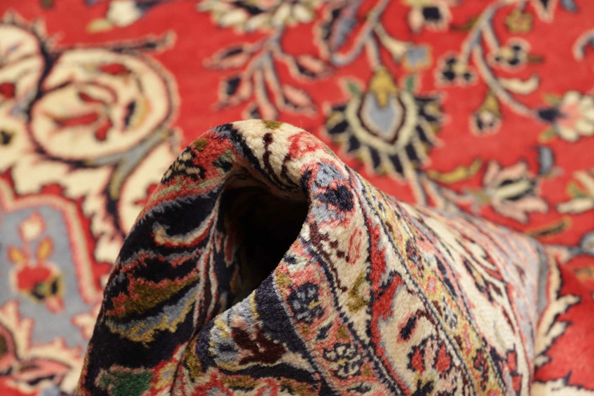 Hamadan Herati Perserteppich aus Iran, 213 × 324 cm