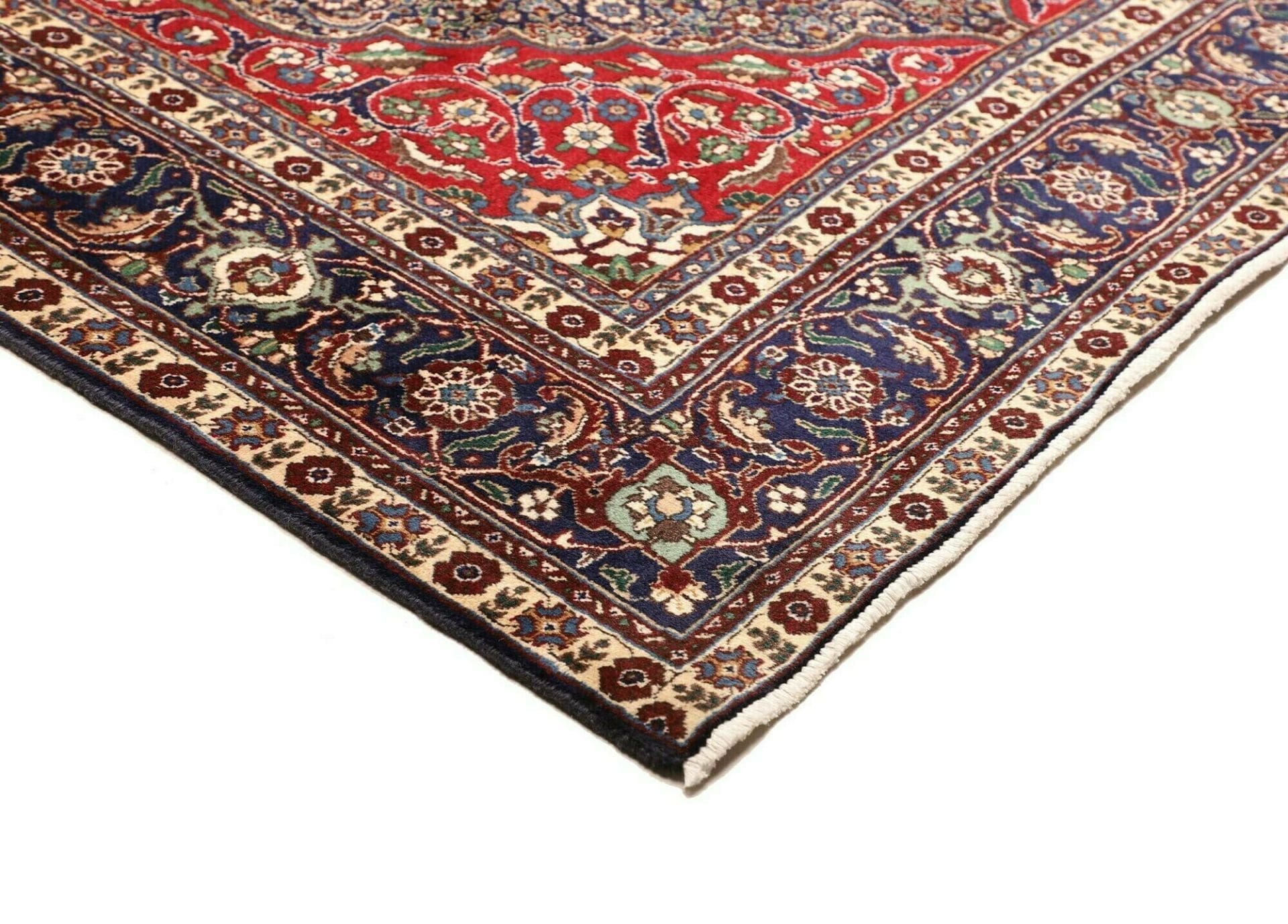 Handgeknüpfter Täbriz Perserteppich 203 × 305 cm