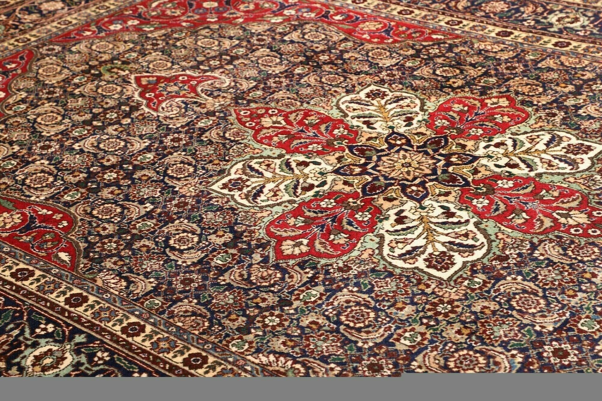 Handgeknüpfter Täbriz Perserteppich 203 × 305 cm