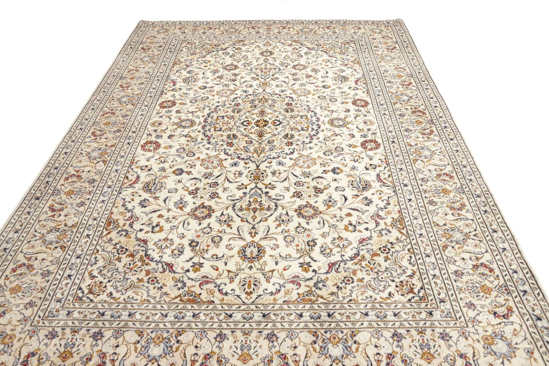 Kashan Perserteppich aus Iran, 208 × 312 cm