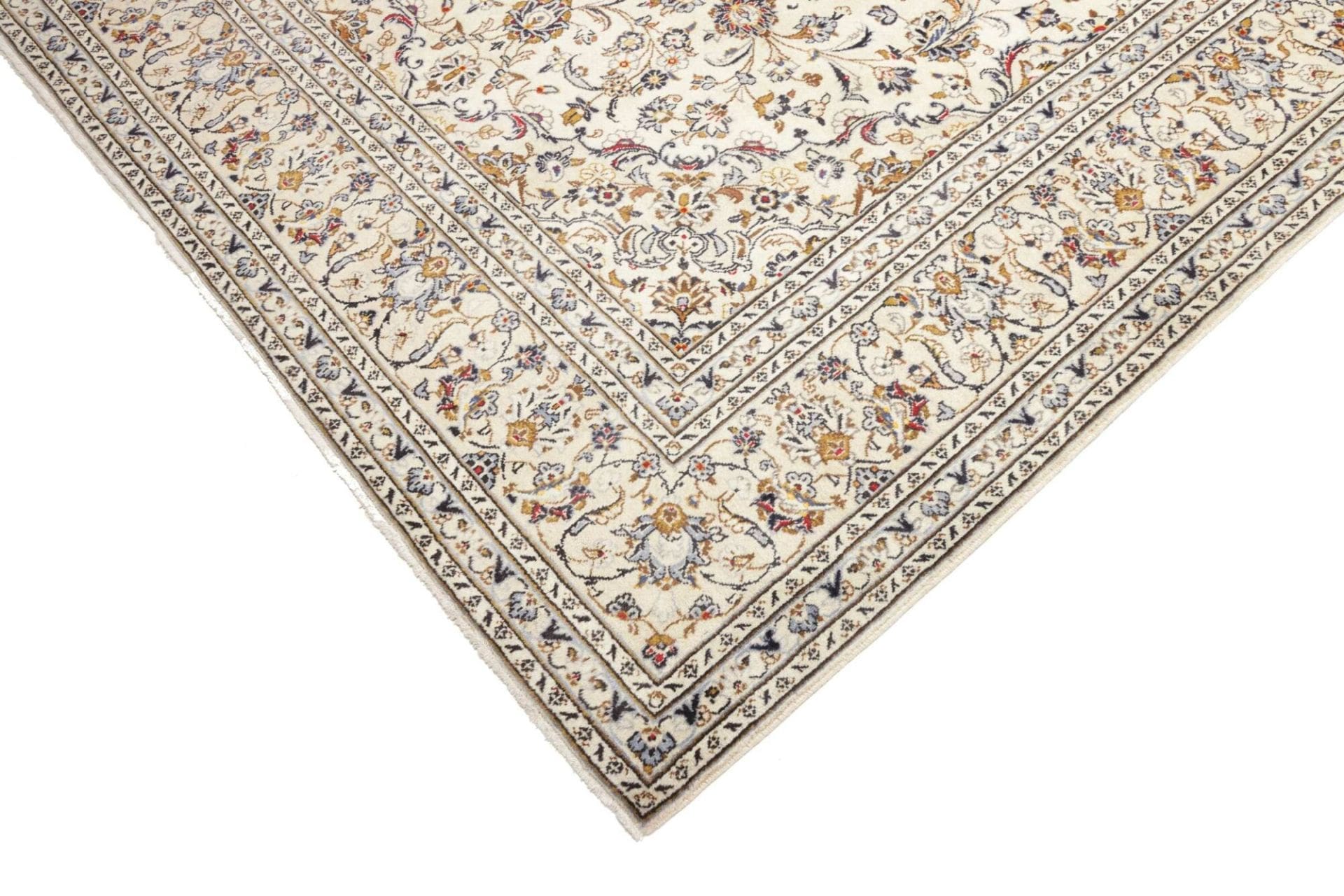 Kashan Perserteppich aus Iran, 208 × 312 cm