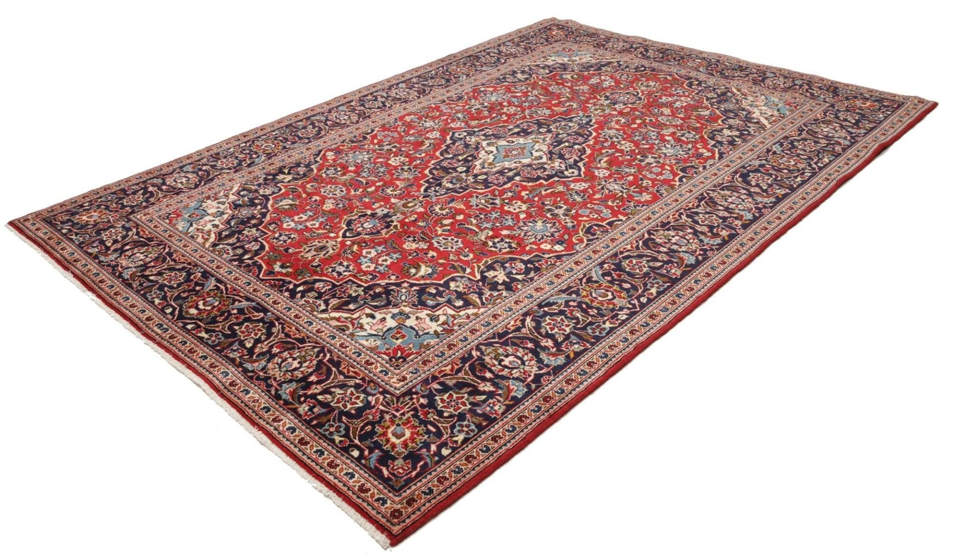 Kashan Perserteppich aus Iran, 211 × 295 cm