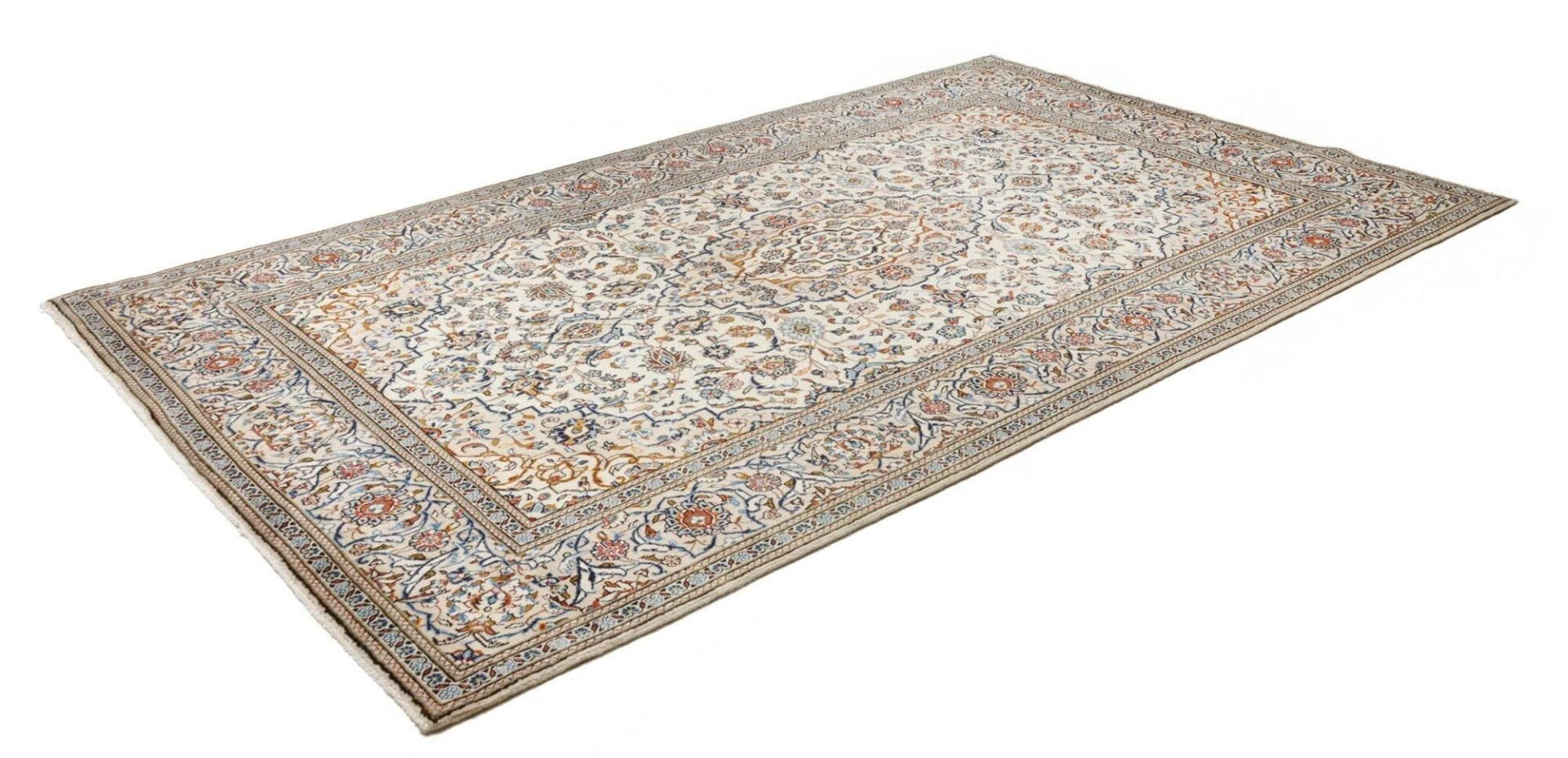 Handgeknüpfter Kashan Perserteppich 197 × 316 cm