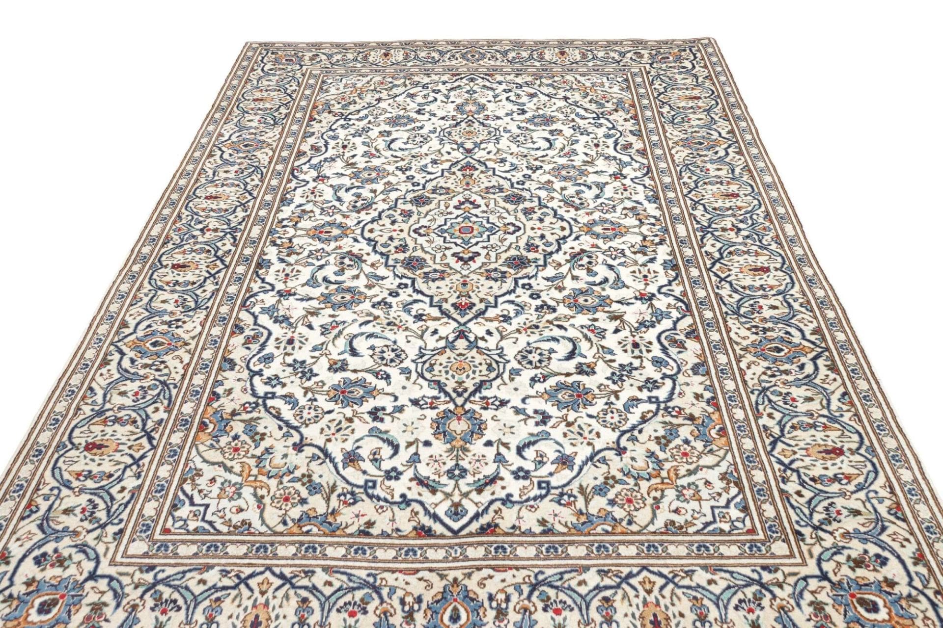 kashan-teppich-199-x-300cm-handgeknupft-schurwolle-perserteppich-3 Kashan Perserteppich 199 × 300 cm aus Wolle, handgeknüpft