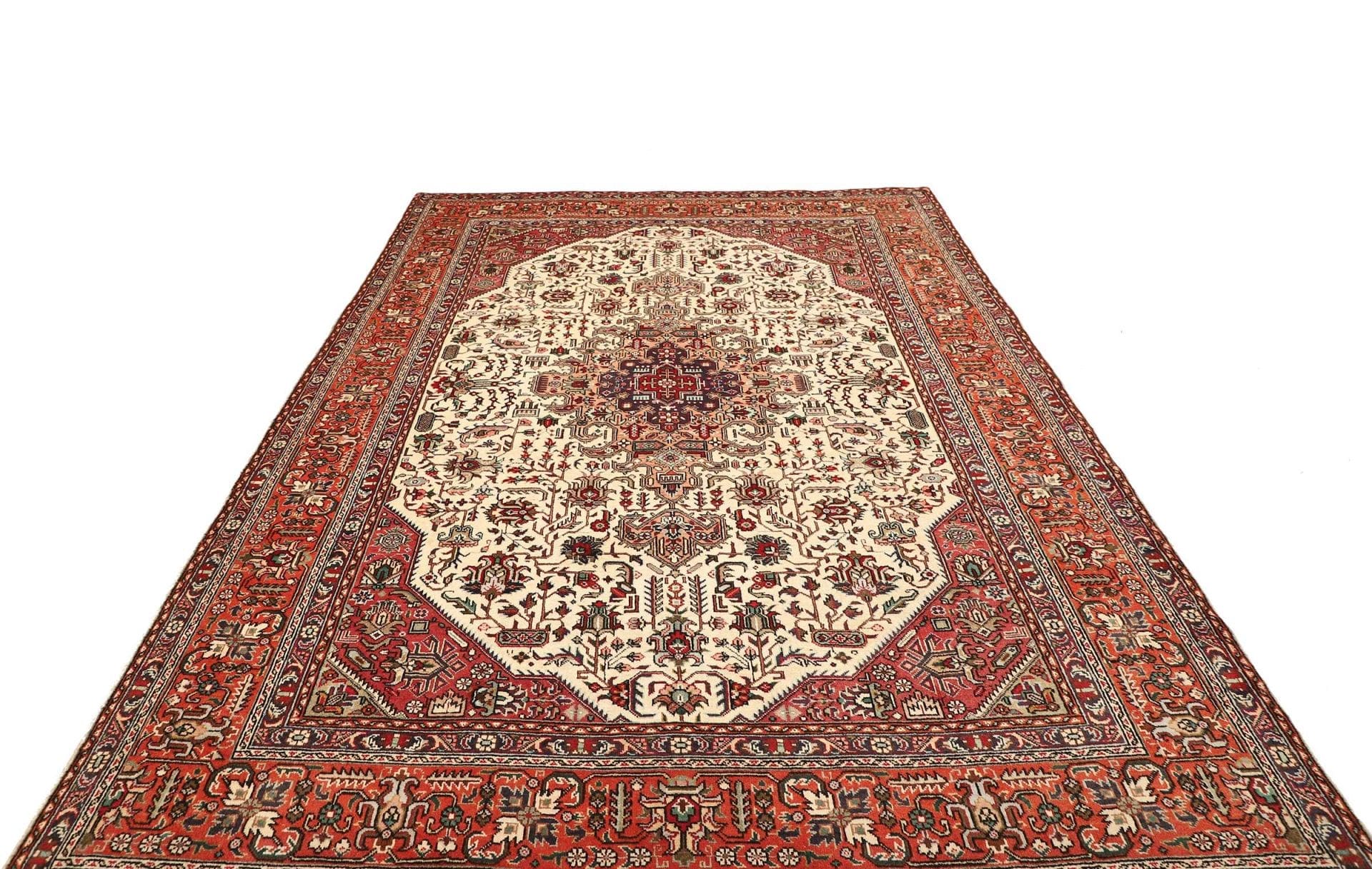Täbriz Perserteppich aus Iran, 206 × 302 cm