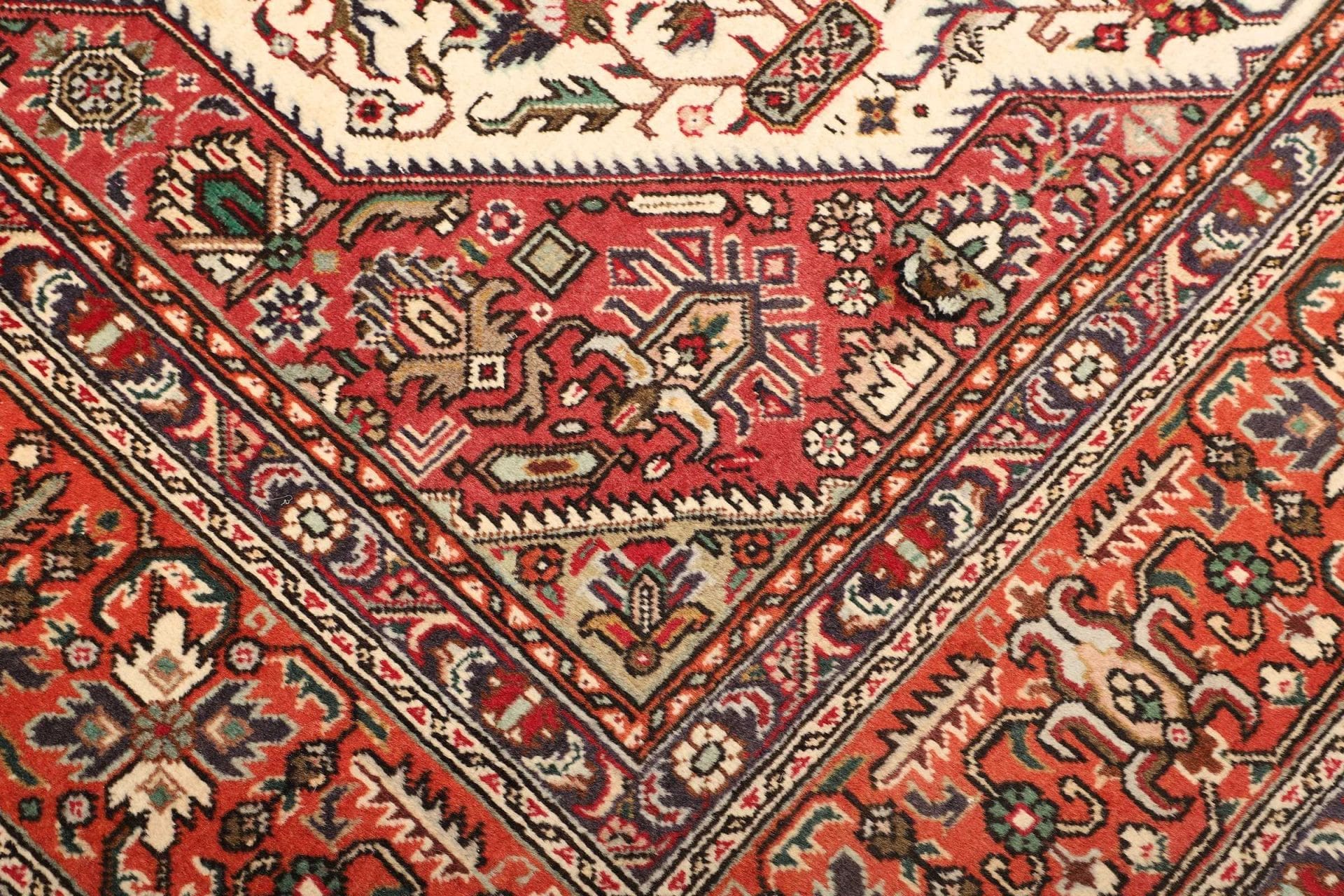 Täbriz Perserteppich aus Iran, 206 × 302 cm