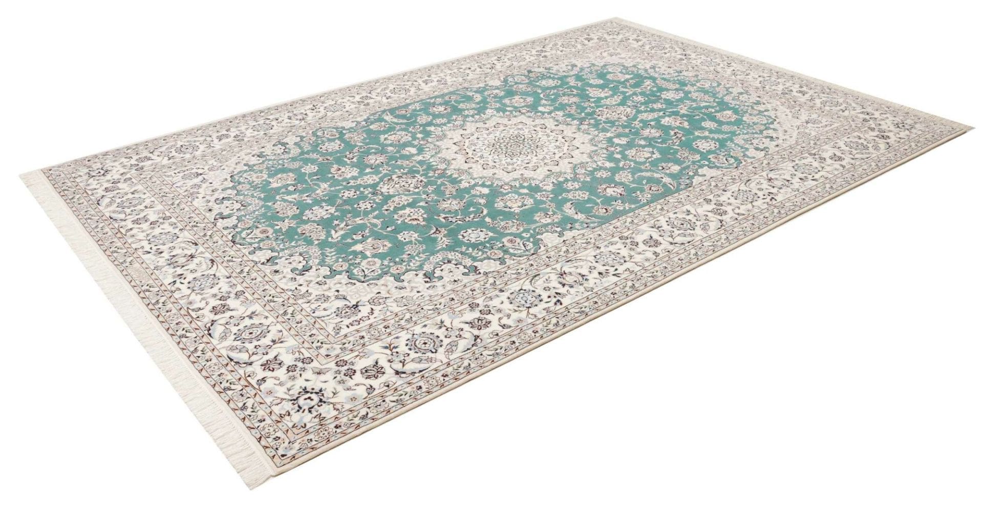 Handgeknüpfter Nain Perserteppich 206 × 303 cm